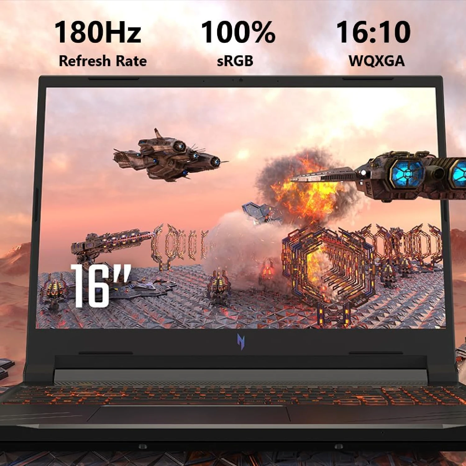 Acer Nitro V16-71-77VD Laptop Core i7-14650HX 16GB DDR5 512GB SSD RTX4060 8GB 16" WQXGA 180Hz W11 (Зөөврийн компьютер) - зураг 10