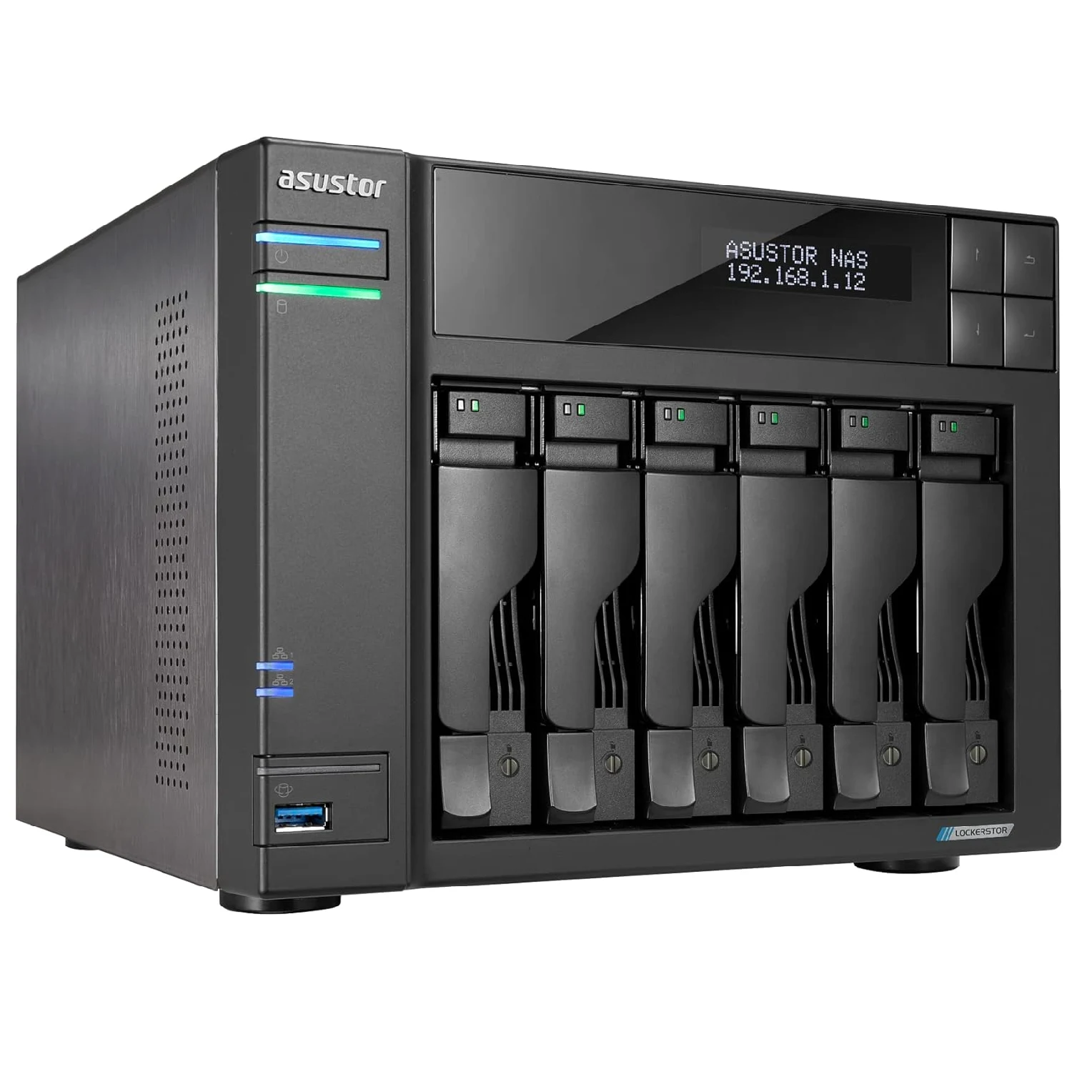 ASUSTOR LOCKERSTOR 10 Gen2 AS6810T 10-Bay Quad-Core up to 3.4GHz Cloud NAS / NAS төхөөрөмж / - зураг 2