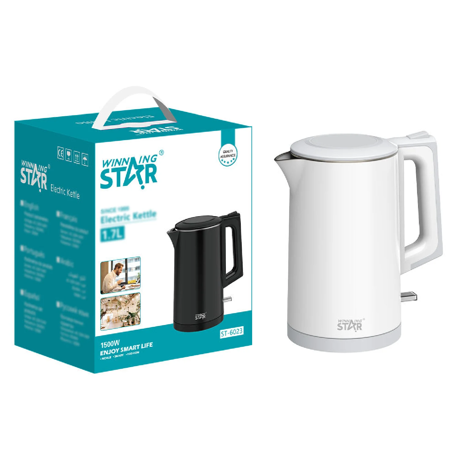 Winning Star 1.7л багтаамжтай ус буцалгагч ST-6023 - зураг 4