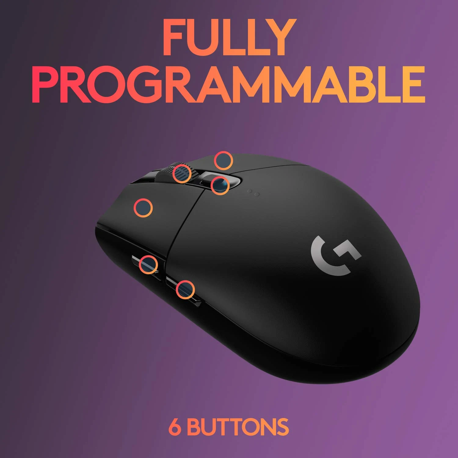Logitech Wireless Gaming Mouse G304 X Superlight Lavender / Компьютерын Хулгана / - зураг 3