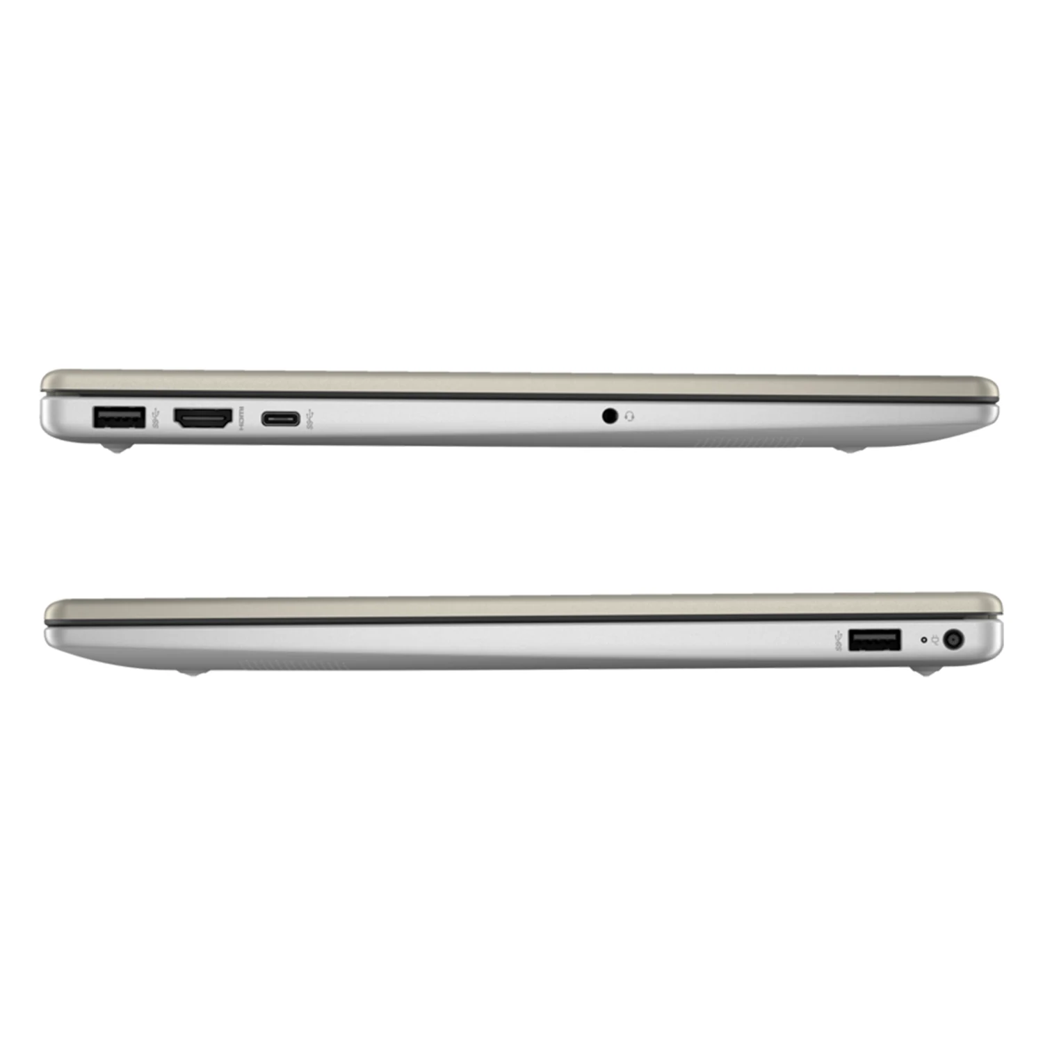 HP Laptop 15-fd0321TU Intel Core i5-1334U, 8GB DDR4 3200MHz RAM, 512GB PCIe NVMe M.2 SSD, Intel Iris Xe, 15.6-inch FHD Antiglare Ultraslim, Win11 Home, Warm Gold - зураг 4