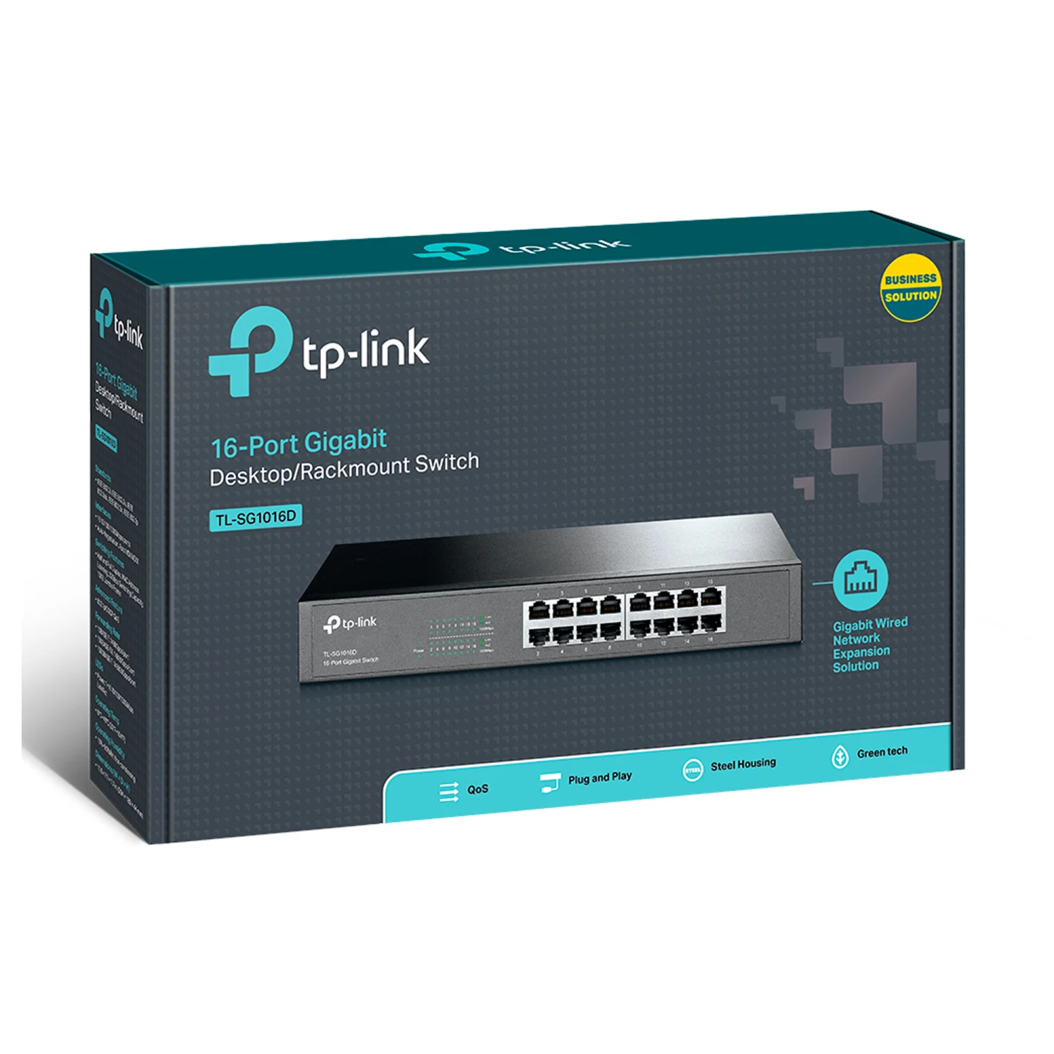 TP-Link SG1016D 16-Port Gigabit Desktop Rackmount Switch / Свич салаалагч , Сүлжээний Төхөөрөмж / - зураг 4