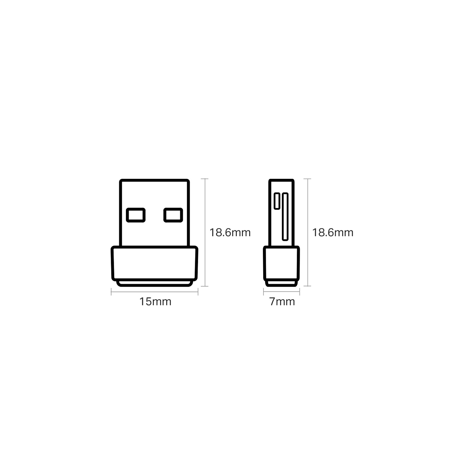 TP-Link Archer T600U Nano AC600 Wireless USB Adapter - зураг 2