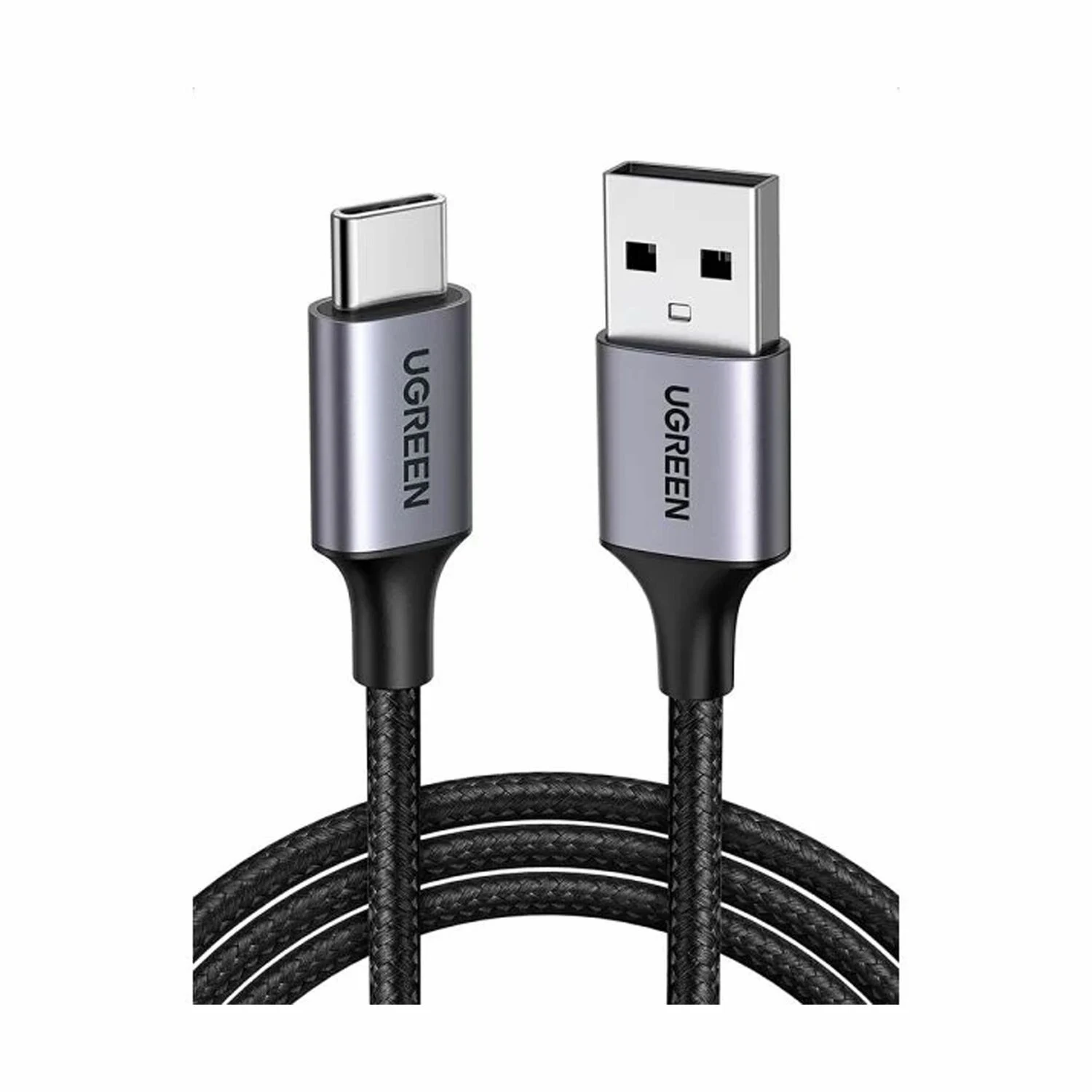 UGREEN USB-C to USB-A 2.0 Braided Data Cable 1m (60126) - зураг 2