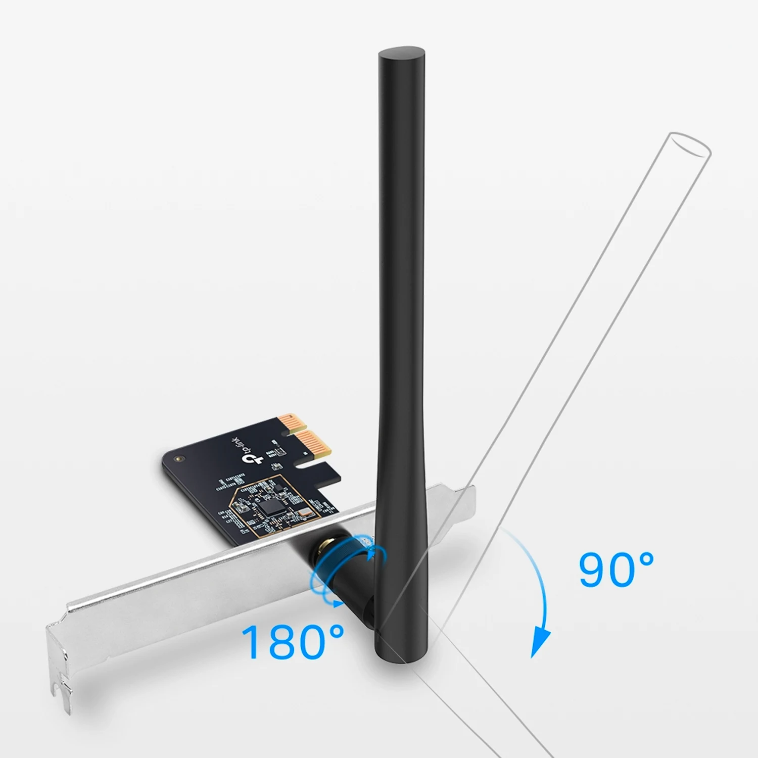 TP-Link Archer T2E AC600 Wireless Dual-Band PCI Express Adapter - зураг 2