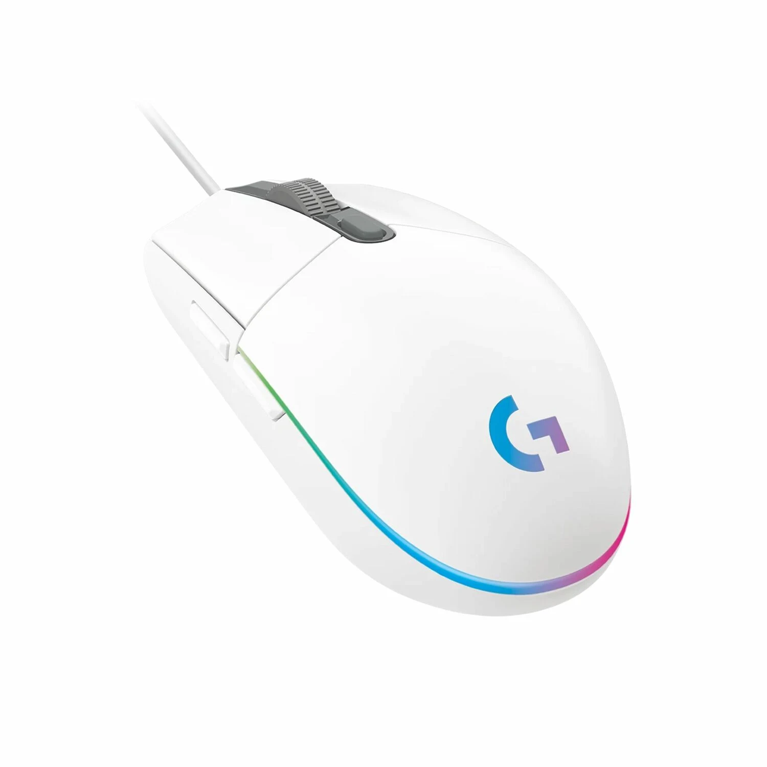 Logitech G102 Prodigy Programmable RGB Gaming Mouse, White / Компьютерын Хулгана / - зураг 3