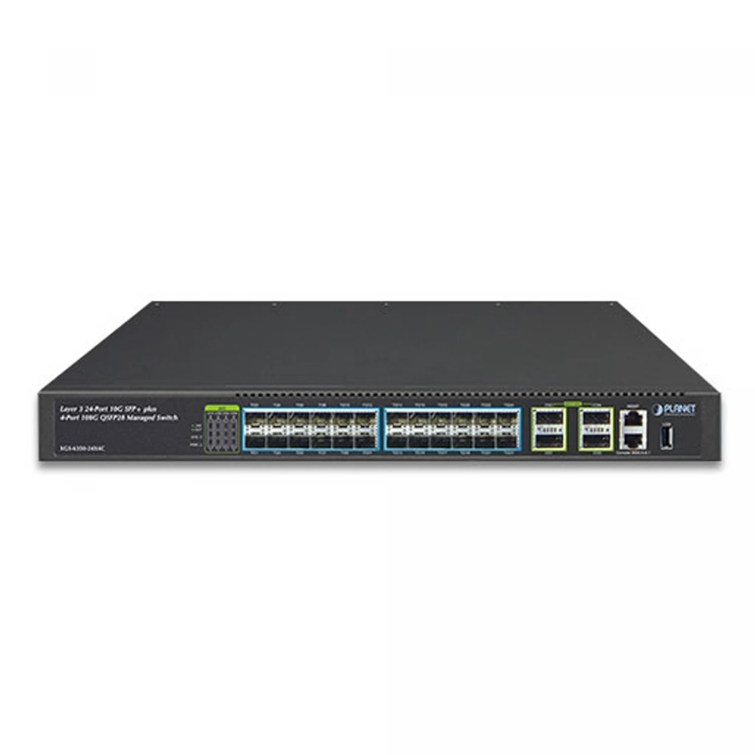Planet XGS-6350-24X4C L3 24-Port 10G SFP+ + 4-Port 100G QSFP28 Managed Switch / Свич салаалагч , Сүлжээний Төхөөрөмж / - зураг 2