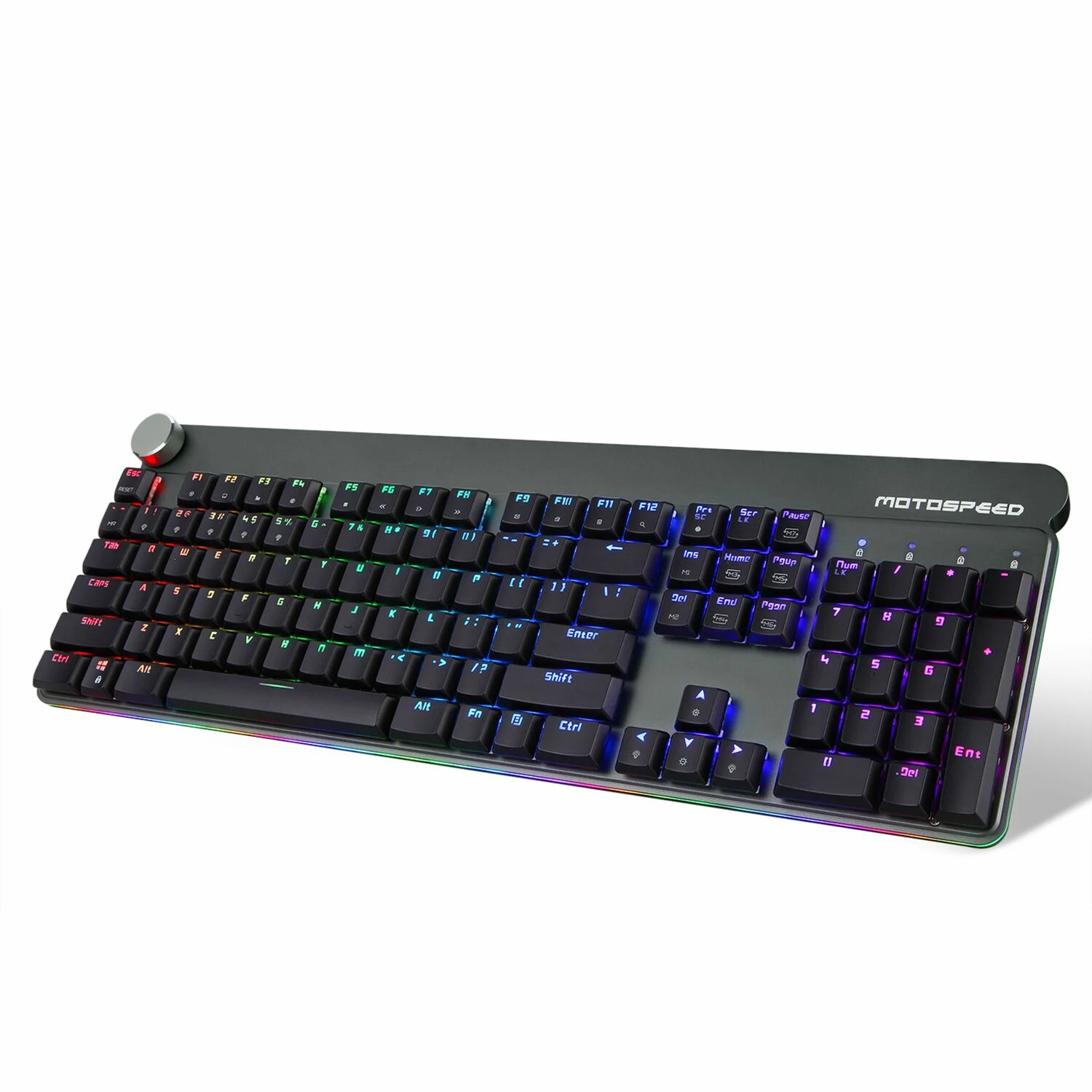 Motospeed GK81 Wireless and wired 2-in-1 Mechanical Keyboard, Black - зураг 5
