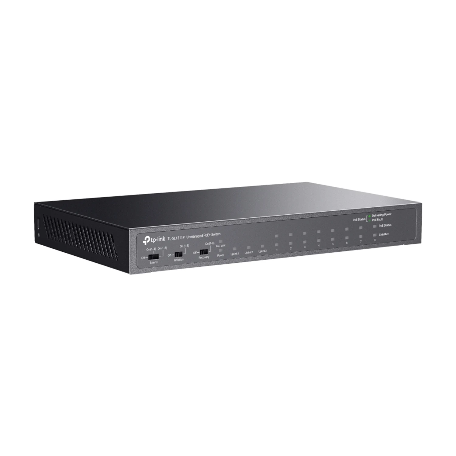 TP-Link SL1311P 8-Port 10/100Mbps + 3-Port Gigabit Desktop Switch with 8-Port PoE+ / Свич салаалагч , Сүлжээний Төхөөрөмж / - зураг 3