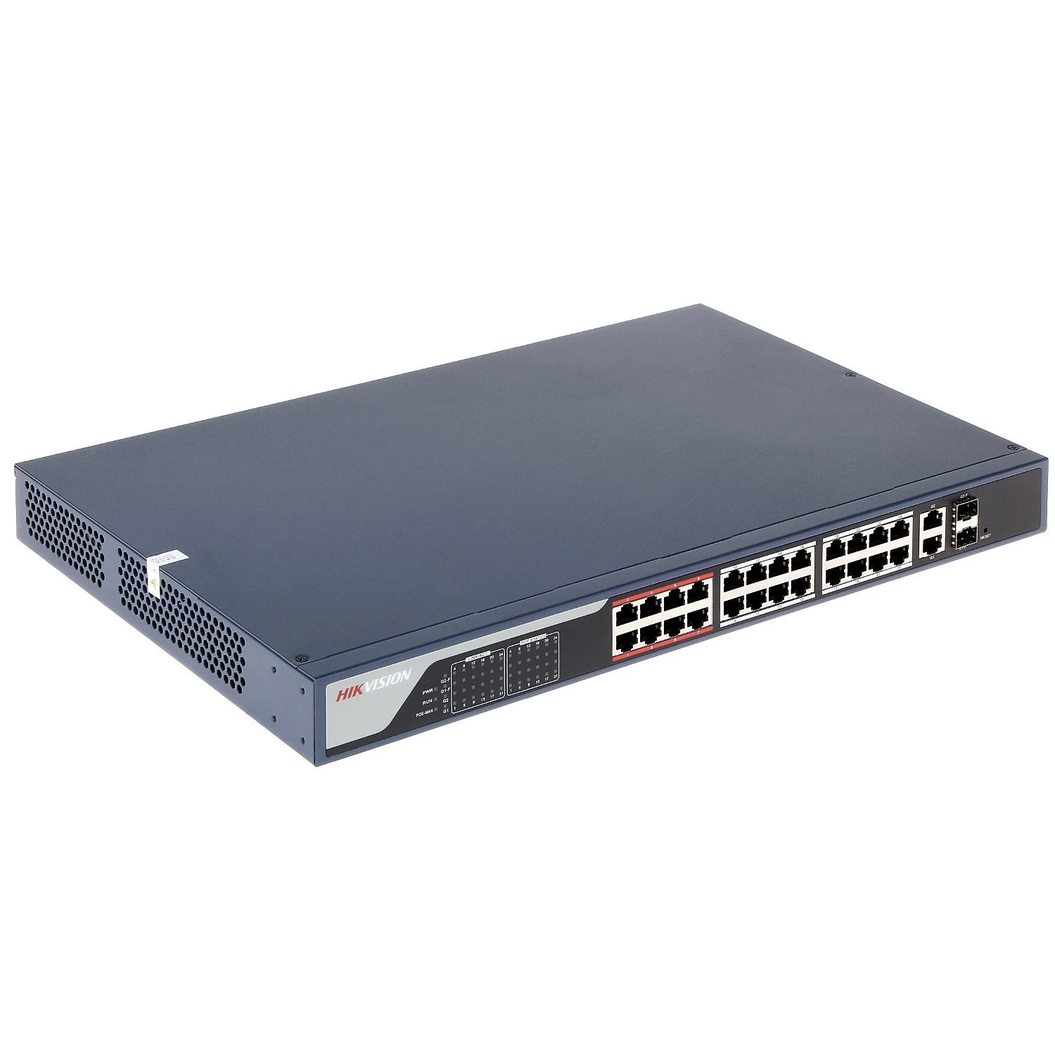 Hikvision 24-Port Gigabit Unmanaged Hi-PoE Switch DS-3E0528HP-E ( Свич Салаалагч , Сүлжээний Төхөөрөмж ) - зураг 2