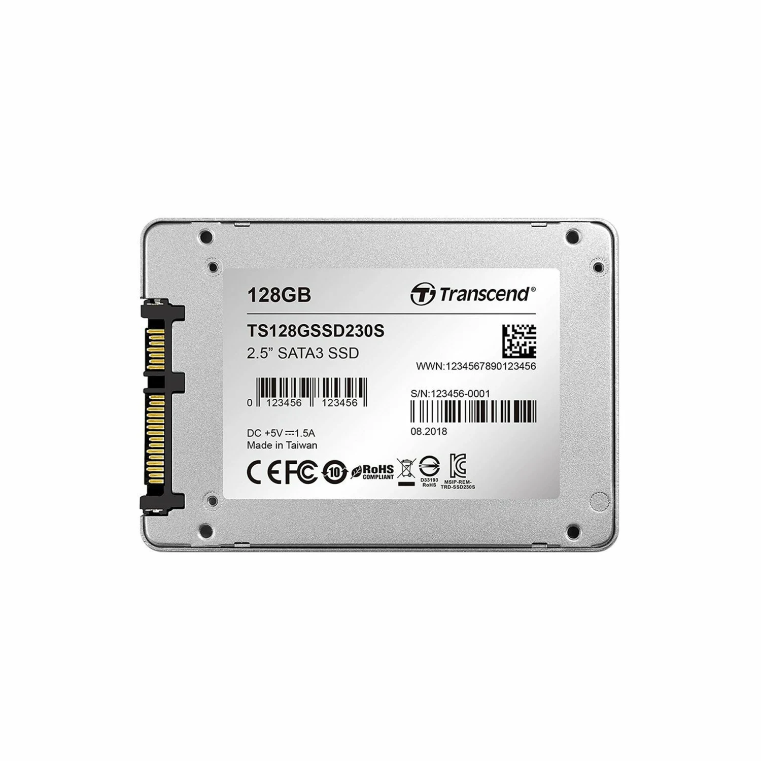 Transcend 128GB SSD230S SATA III 2.5-Inch Internal SSD /TS128GSSD230S/ - зураг 3