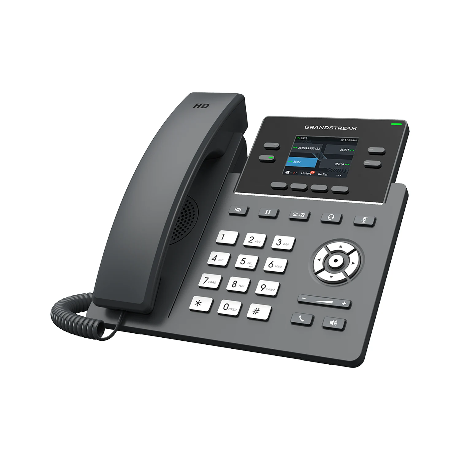 Grandstream GRP2612W WiFi 4-Line Carrier-Grade IP Phone / Дотуур Суурин утас / - зураг 2