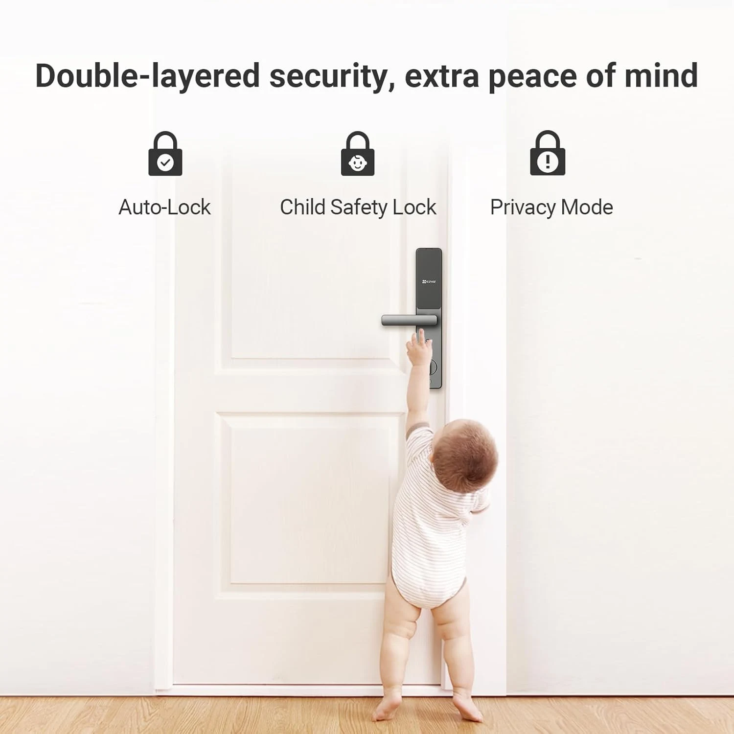 EZVIZ CS-DL05 Smart Fingerprint Lock (WBCP,M) - зураг 3