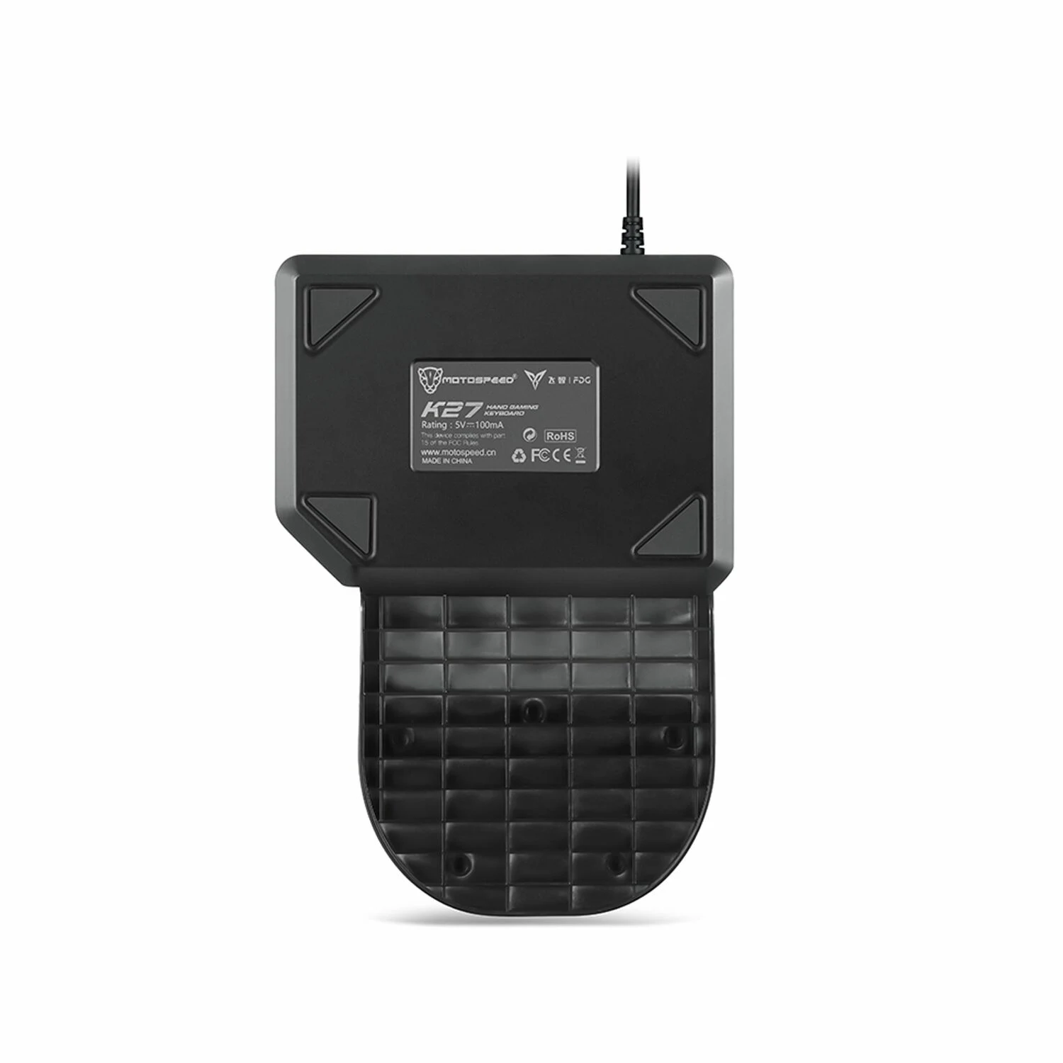 Motospeed K27 Wired Mechanical Numeric Keypad Black - зураг 2