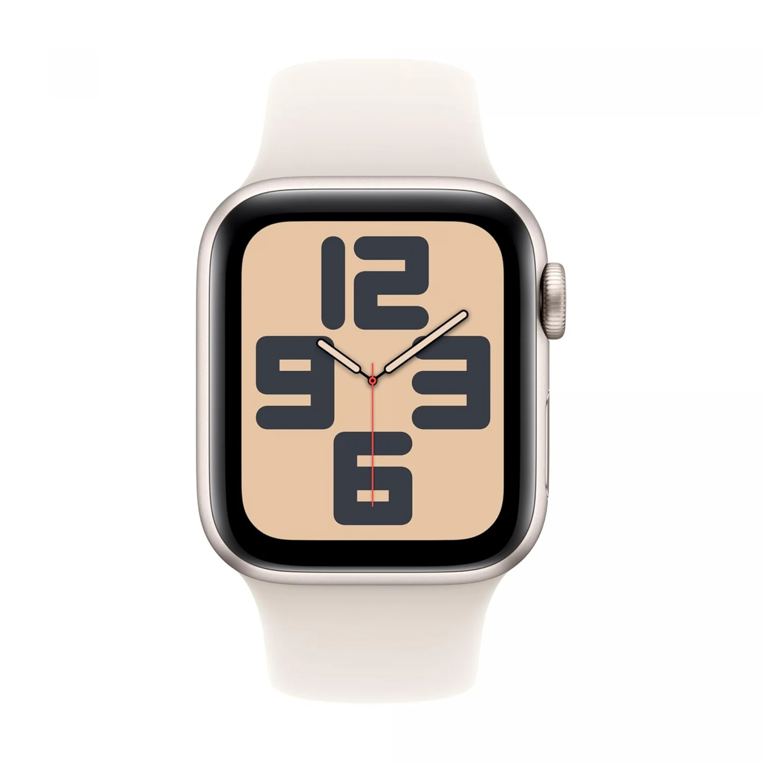 Apple Watch SE (2nd Gen) GPS 44mm Starlight Aluminium Case with Starlight Sport Band (S/M) /MXEU3/ - зураг 2
