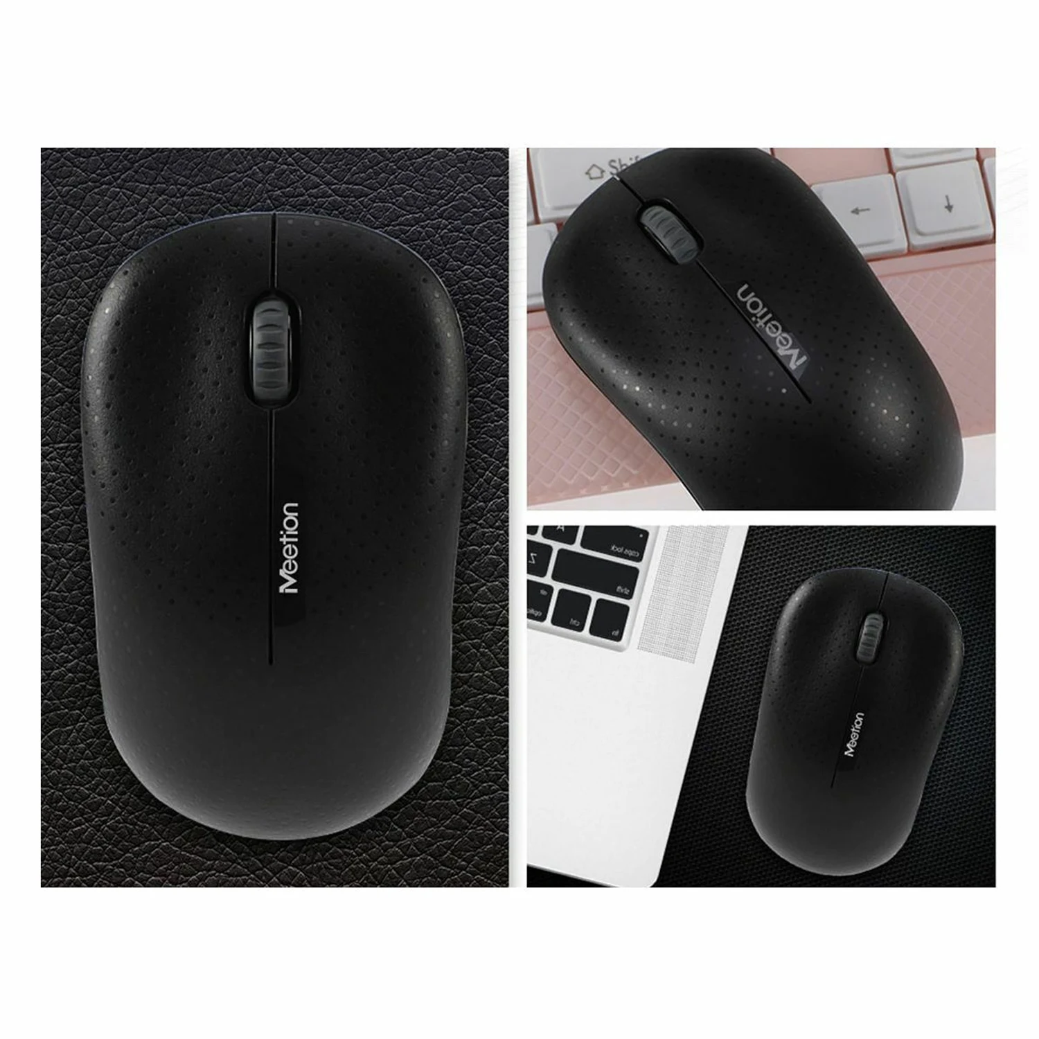 Meetion MT-R545 2.4G Wireless Optical Mouse Black - зураг 2