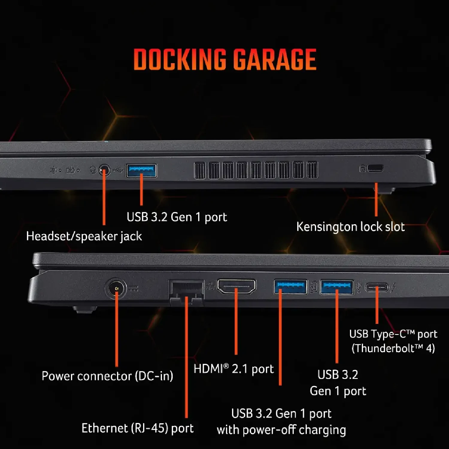 Acer Nitro V 15 ANV15-52-71D6 Intel Core i7-13620H, DDR4 16GB RAM, 512GB PCIe NVMe SSD, NV RTX5050 8GB, 15.6-inch 165Hz IPS FHD, Win11 Home, Black - зураг 5
