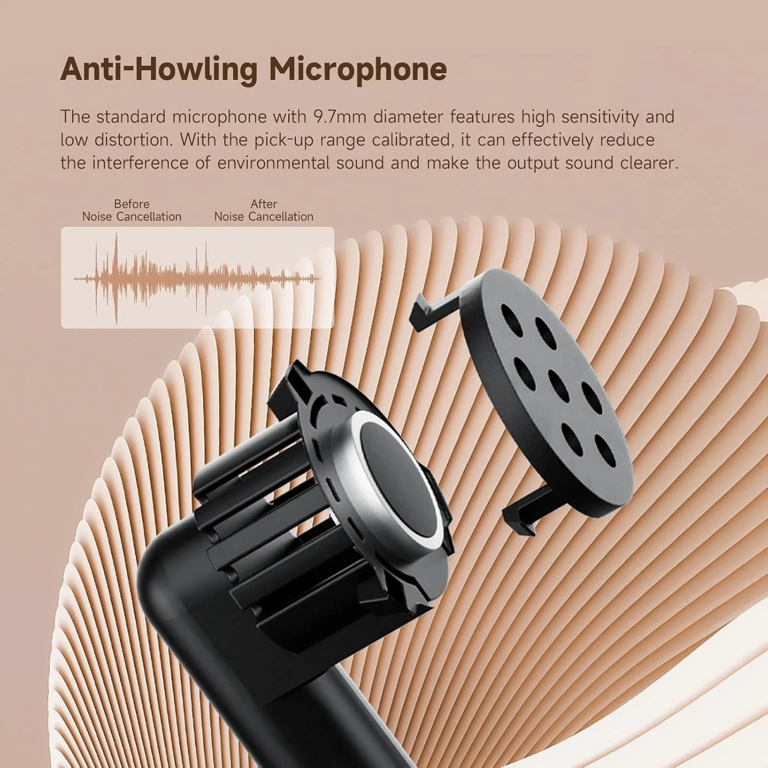 Edifier MF3 Portable Voice Amplifier Black (Зөөврийн микрофонтой чанга яригч) - зураг 3