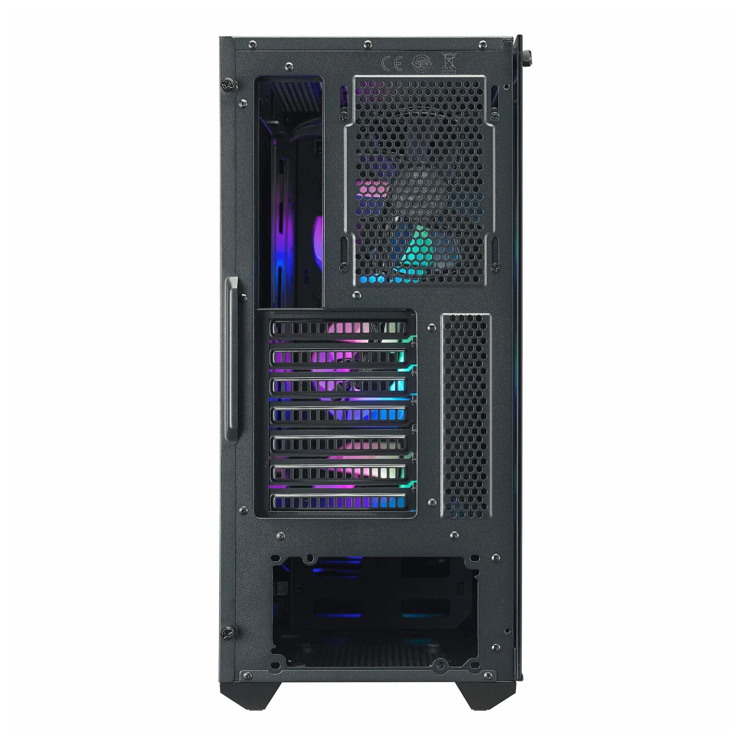 Cooler Master Case MasterBox MB520 ARGB Mid Tower, Black - зураг 3