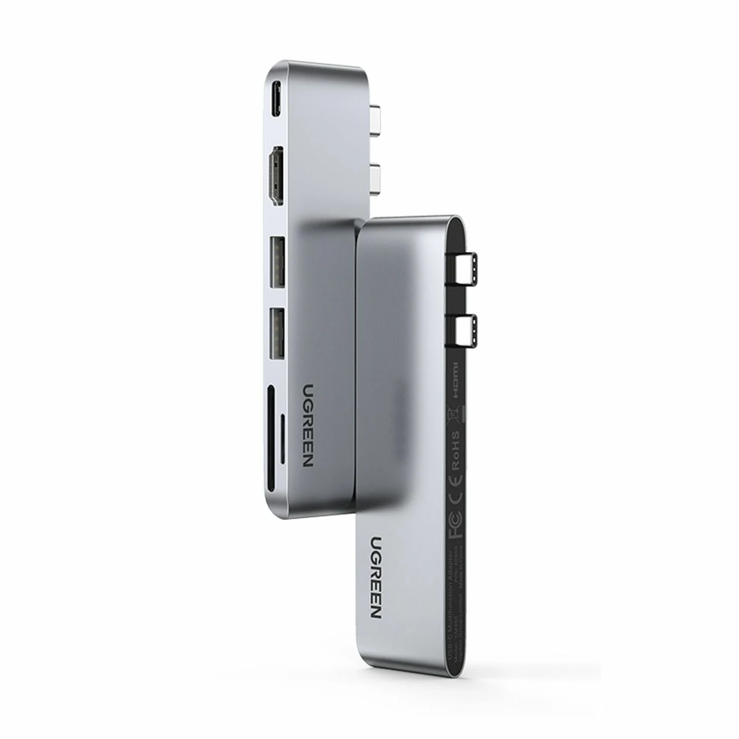 UGREEN 6-in-2 USB-C Hub for MacBook (80856) - зураг 2