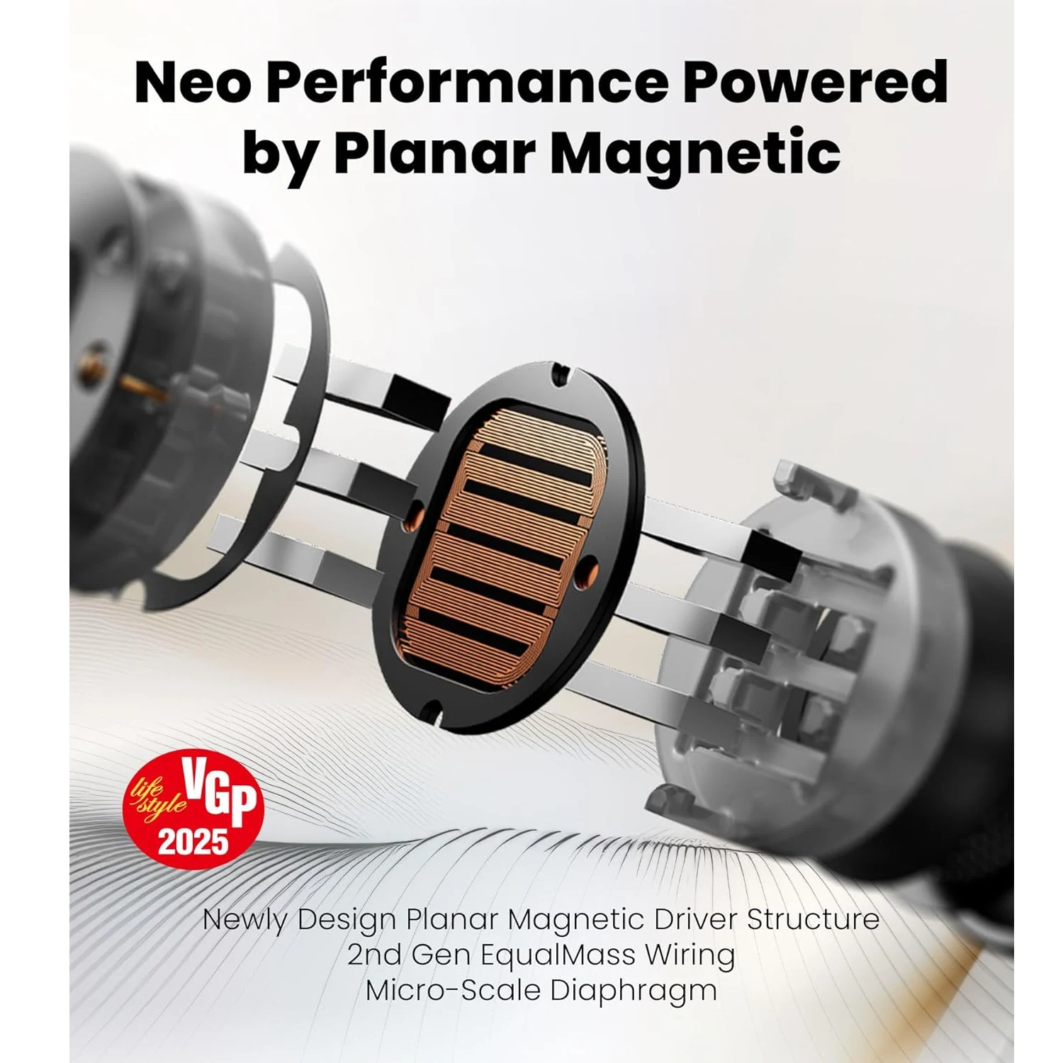 Edifier NeoBuds Planar True Wireless Magnetic Noise Cancelling Earbuds / Чихэвч / - зураг 6