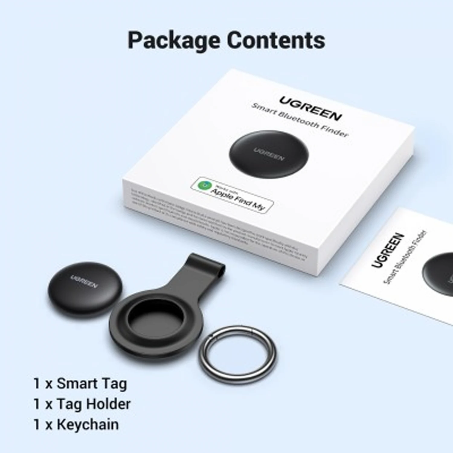 UGREEN Bluetooth Smart Finder Tag (60387) - зураг 2