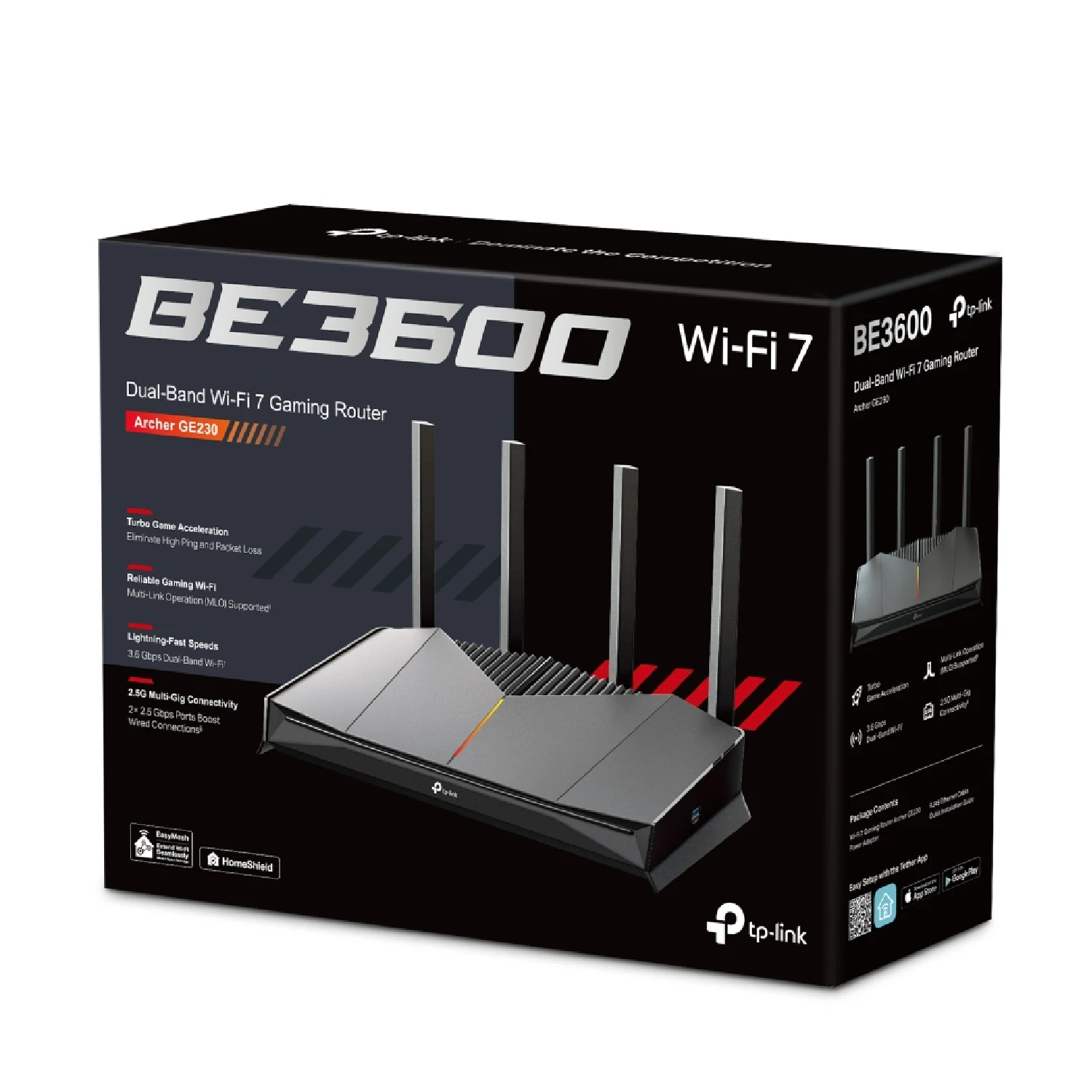 TP-Link Archer GE230 BE3600 Dual-Band Wi-Fi 7 Gaming Router / Свич салаалагч , Сүлжээний Төхөөрөмж / - зураг 6