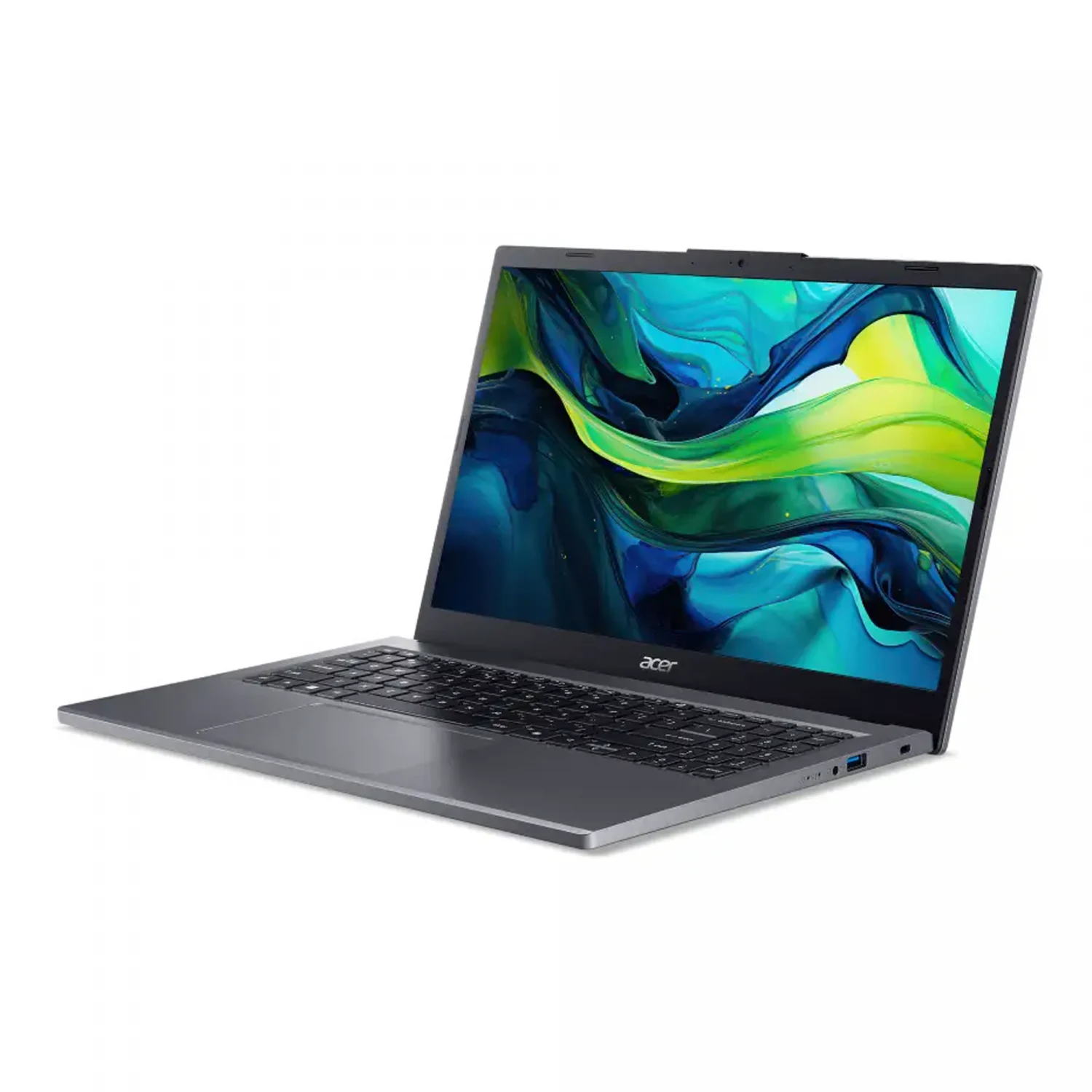 Acer Aspire 15 A15-51P-39HQ Intel Core 3-100U, DDR5 8GB RAM, 512GB PCIe Gen4 SSD, Intel Graphics, 15.6-inch FHD, Win 11 Home, Steel Grey - зураг 3