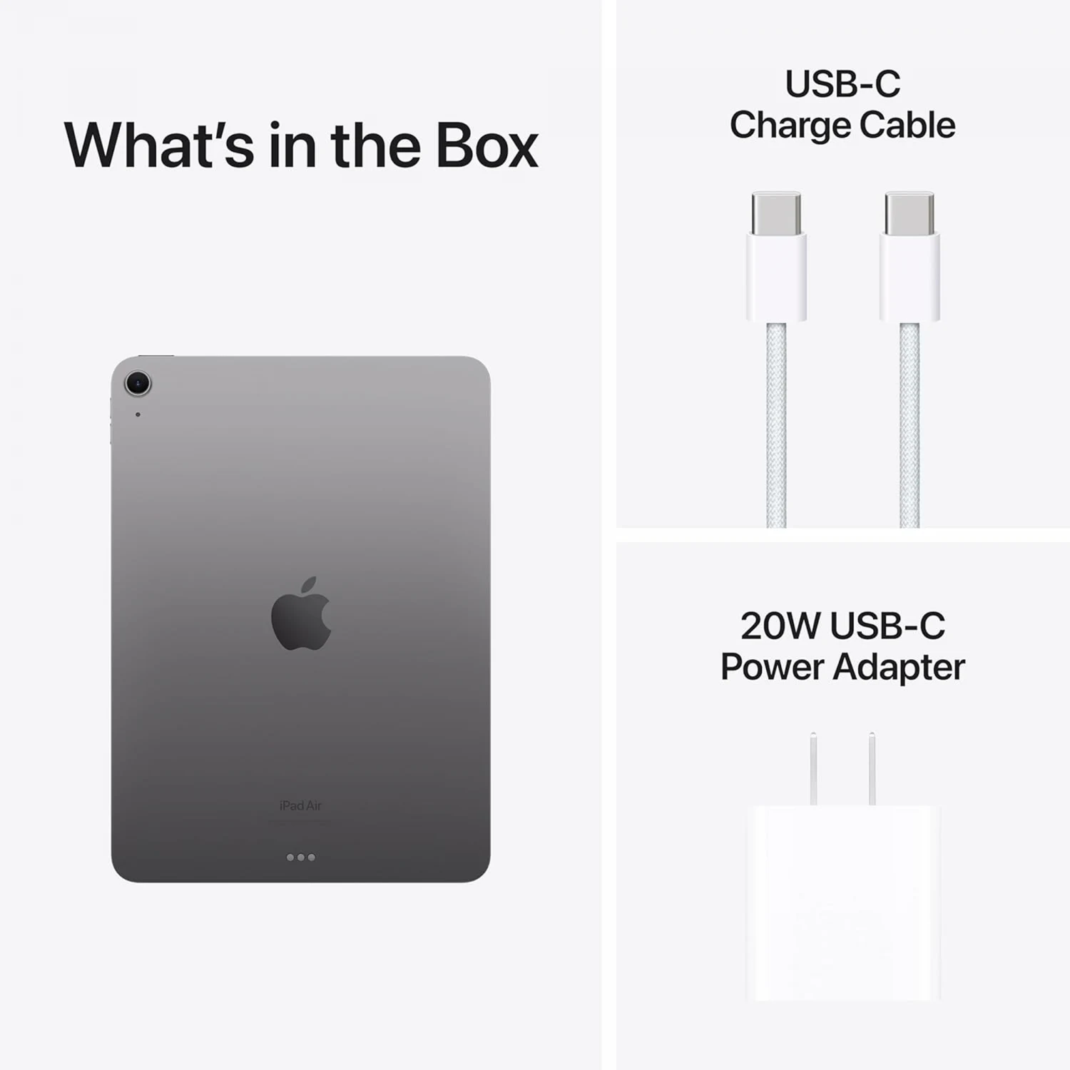 Apple iPad Air 11-inch (6th gen) M2-chip Wi-Fi 256GB Space Gray /MUWG3/ / Таблет / - зураг 6