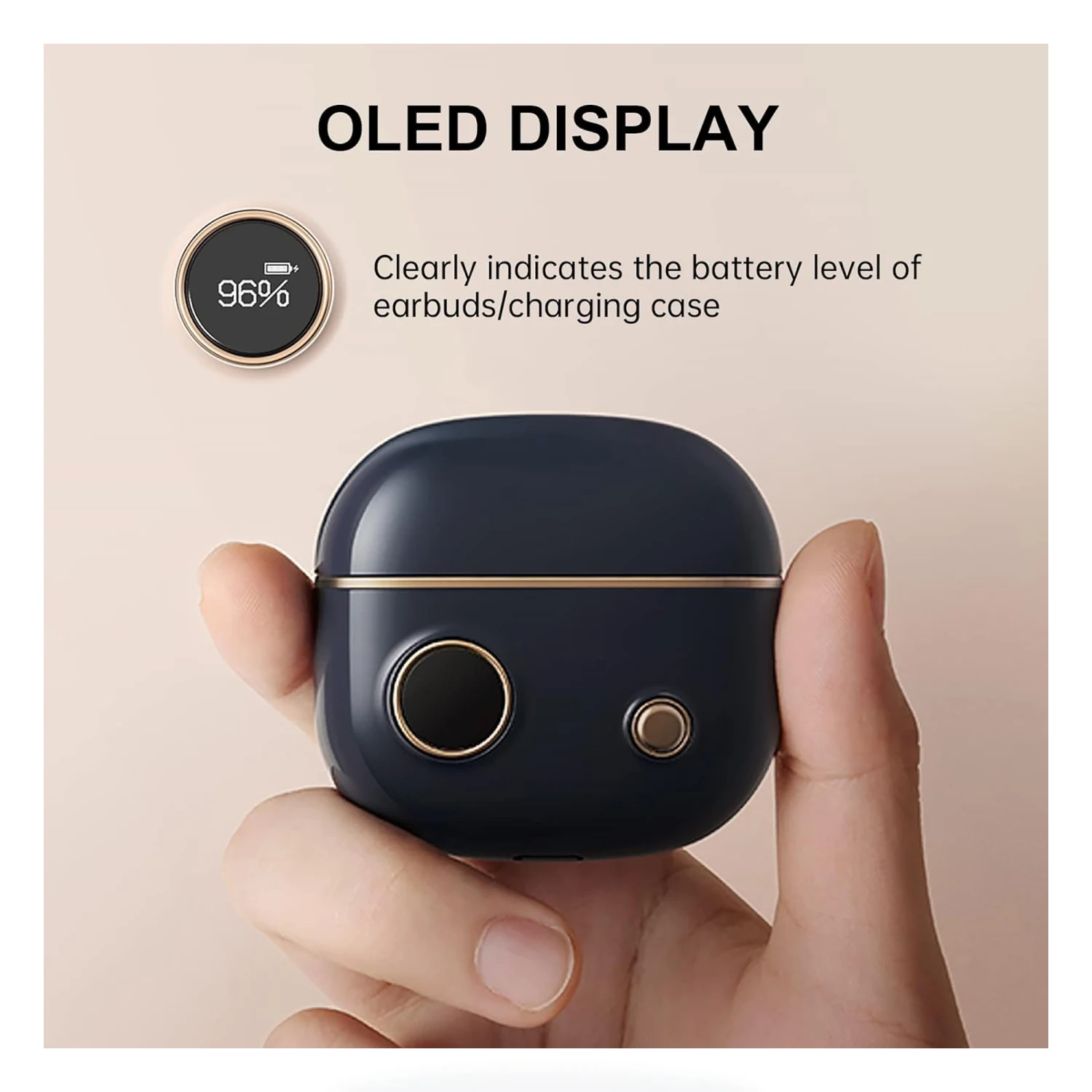 Edifier Uni-Buds TWS Wireless Earphones, Dark Blue - зураг 3