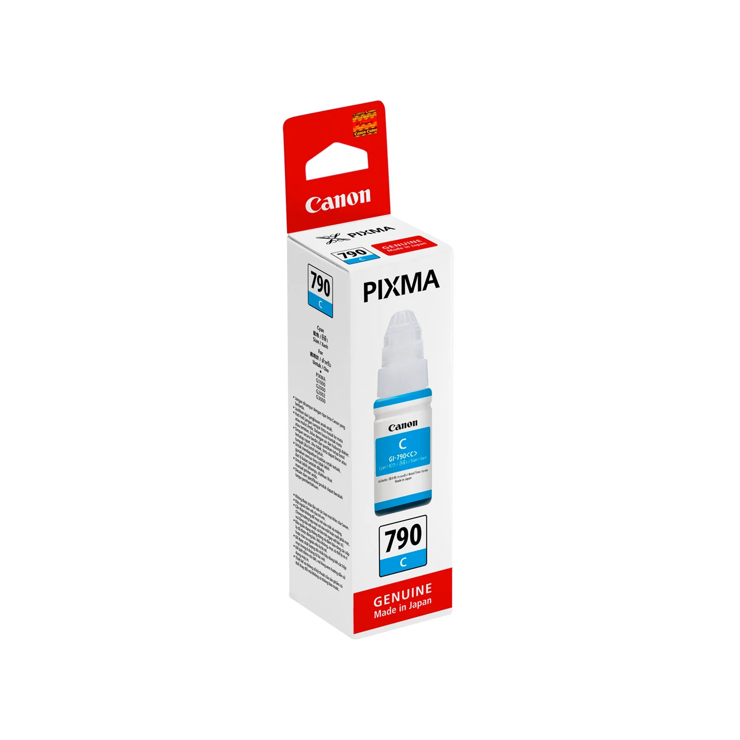 Canon GI-790 Cyan Ink for G1000, G1010, G2000, G2010, G3000, G3010, G4000, G4010, 0672C001AB - зураг 2