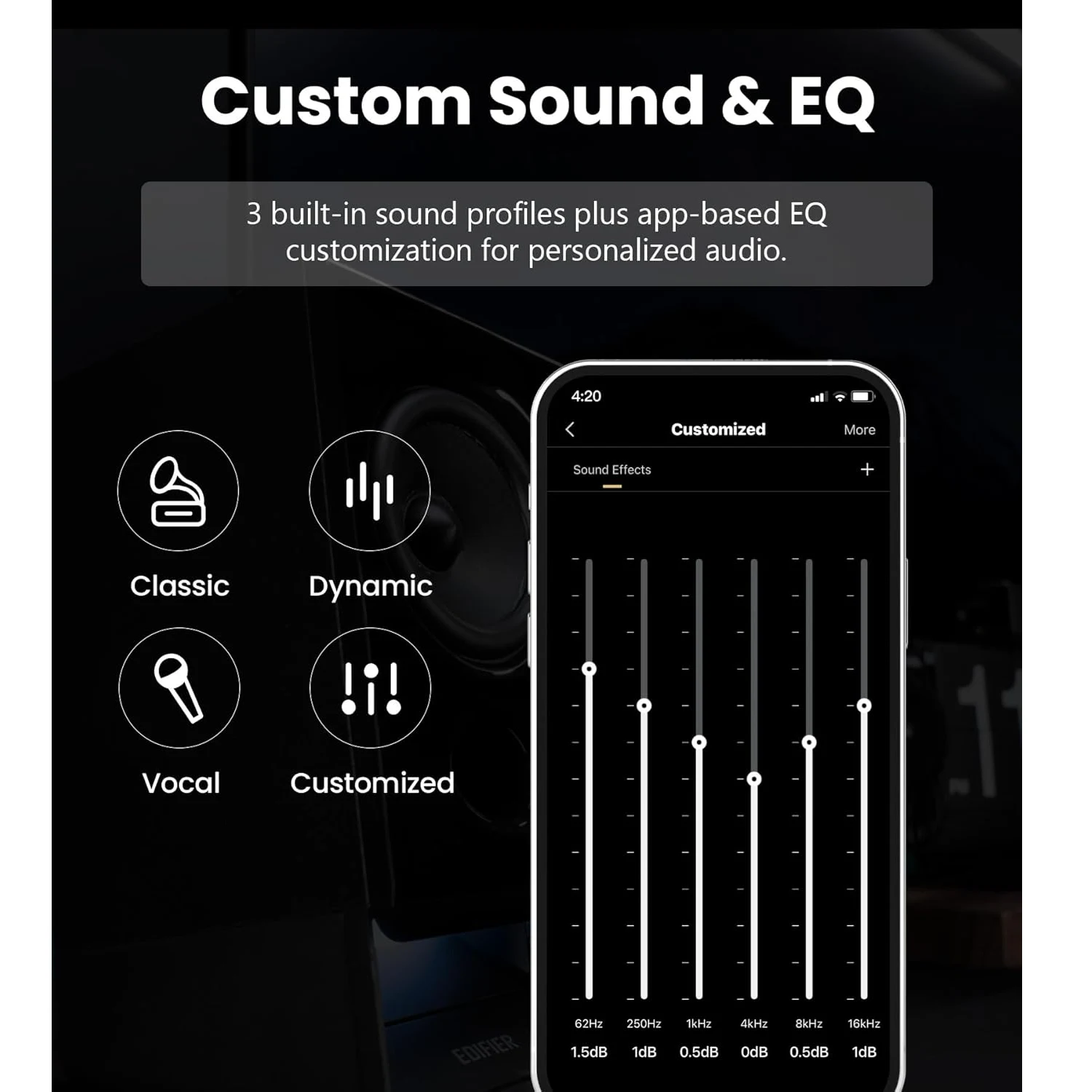Edifier R20BT USB-Powered Speaker with Bluetooth, Black / Чанга яригч / - зураг 7