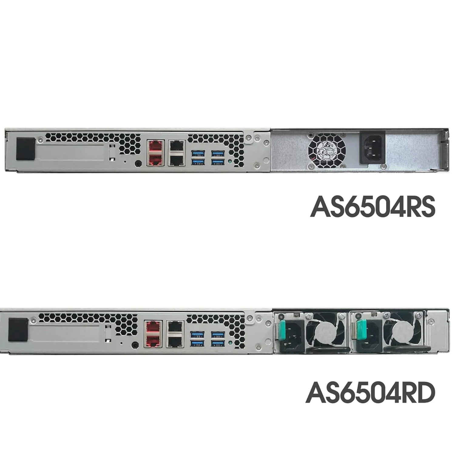 ASUSTOR LOCKERSTOR 4RD AS6504RD 4-Bay Quad-Core up to 2.7GHz Rackmount Cloud NAS + Rail / NAS төхөөрөмж / - зураг 3