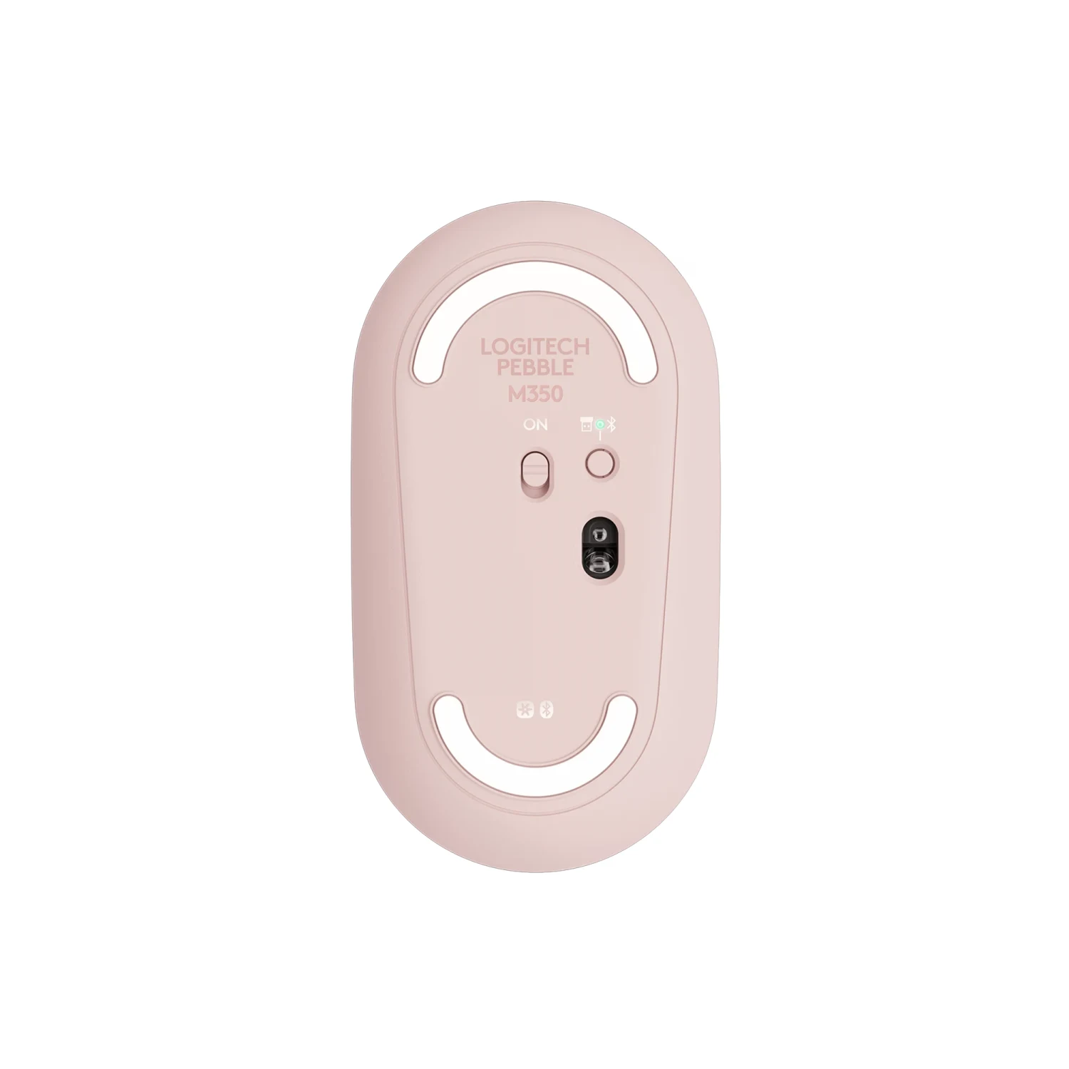 Logitech M350 Pebble Silent Wireless Mouse with Bluetooth, Rose / Компьютерын Хулгана / - зураг 4