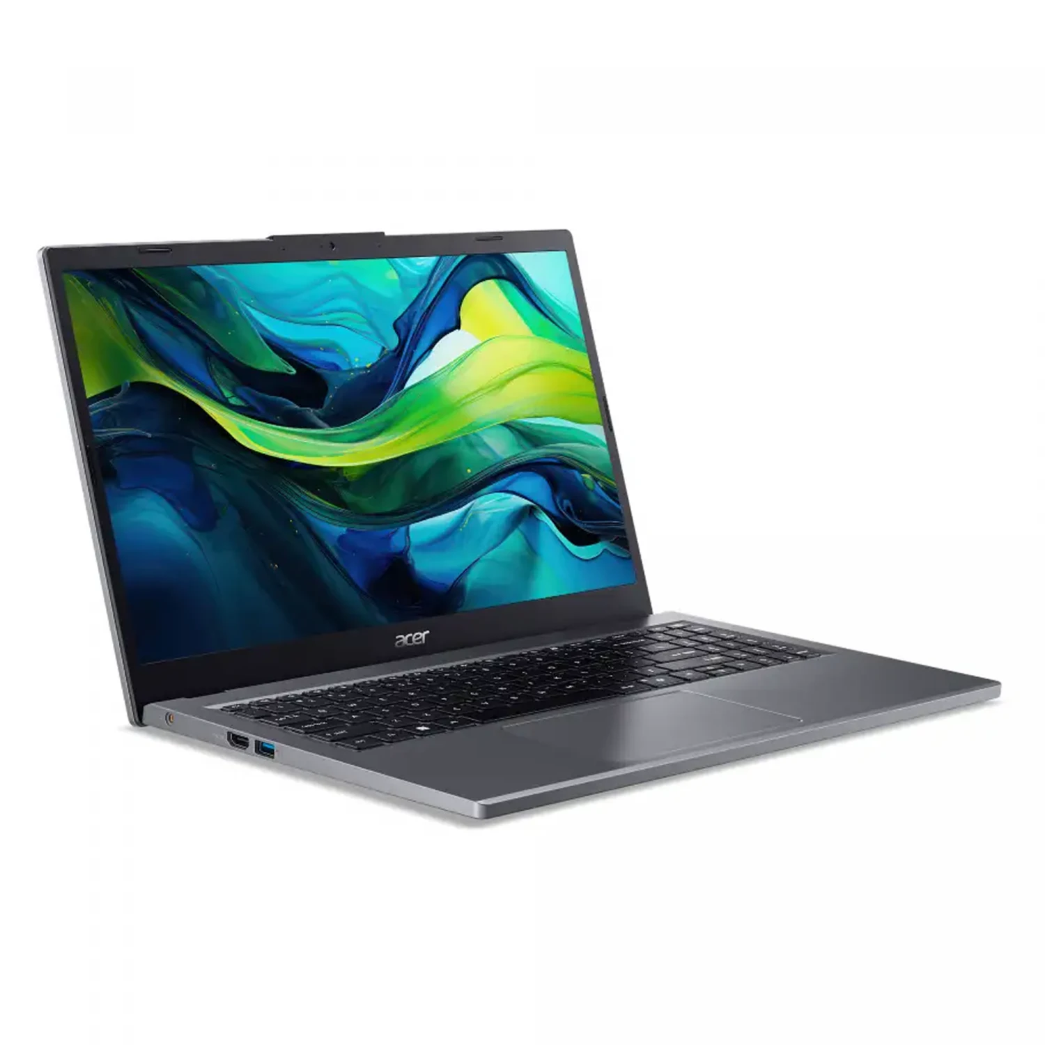 Acer Aspire 15 A15-51P-39HQ Intel Core 3-100U, DDR5 8GB RAM, 512GB PCIe Gen4 SSD, Intel Graphics, 15.6-inch FHD, Win 11 Home, Steel Grey - зураг 2
