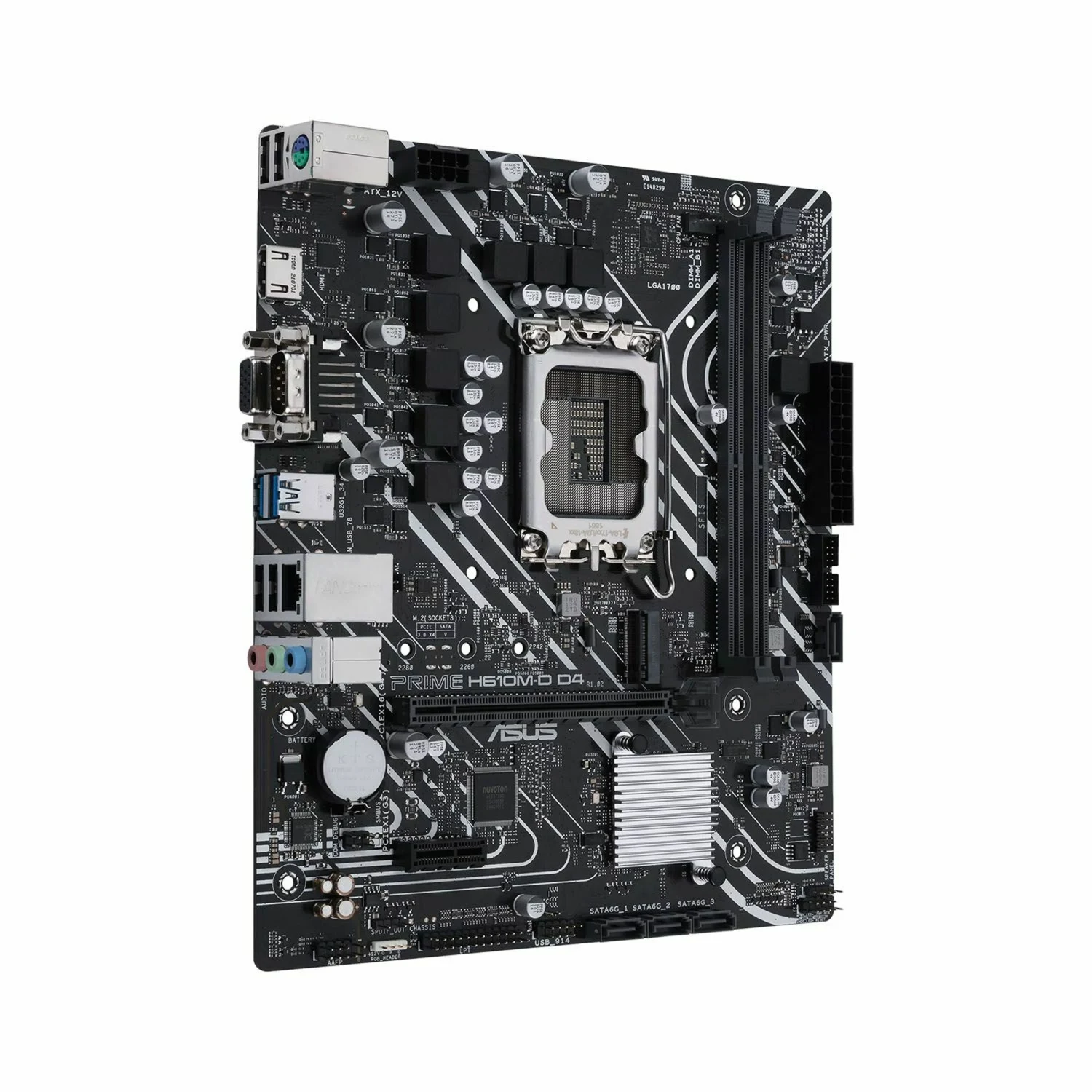 ASUS Prime H610M-K D4 (LGA 1700) mic-ATX motherboard - зураг 3