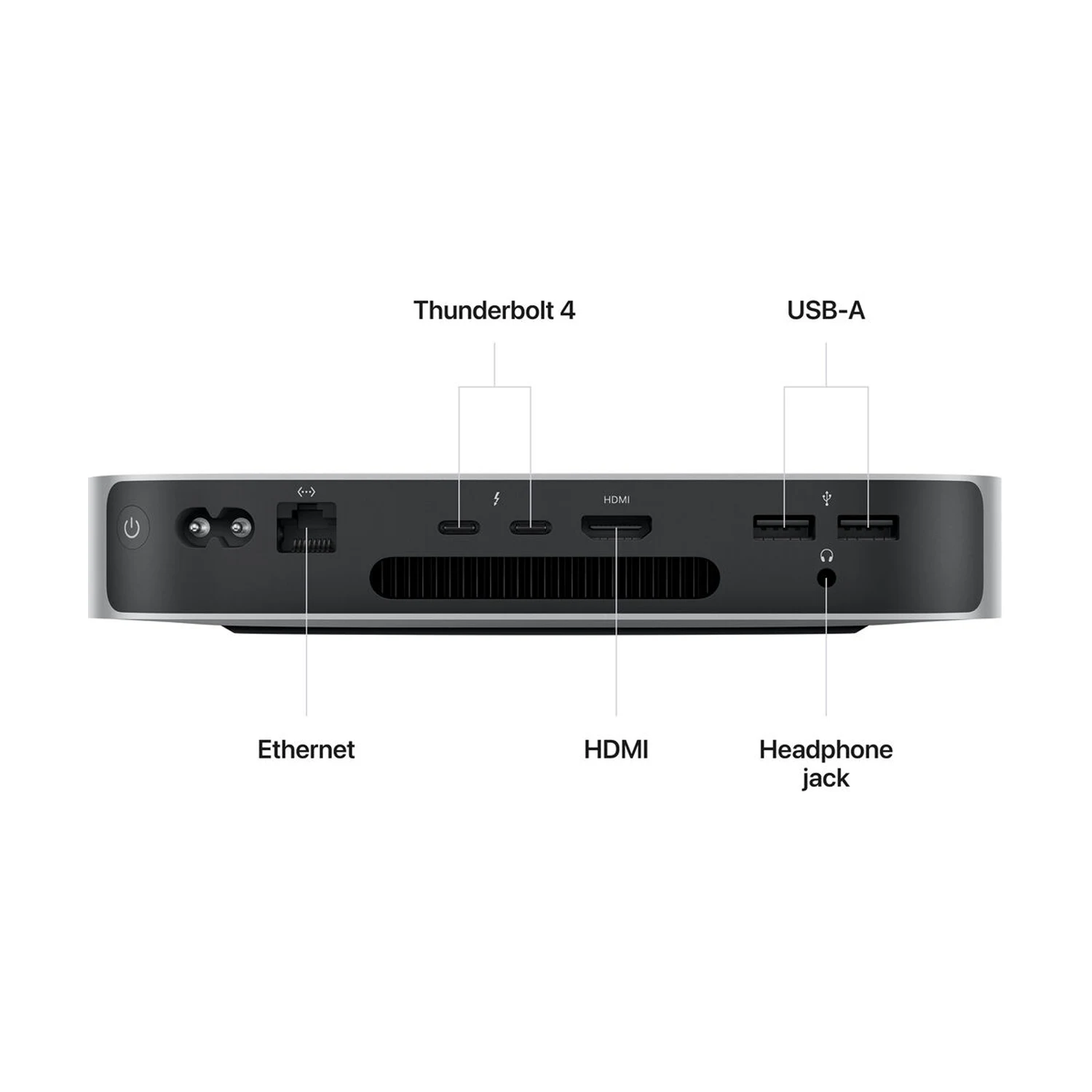 Apple Mac Mini M2 Chip, 8-core CPU, 10-core GPU, 8GB RAM, 256GB SSD, Silver /MMFJ3/ / Ширээний Компьютер / - зураг 3