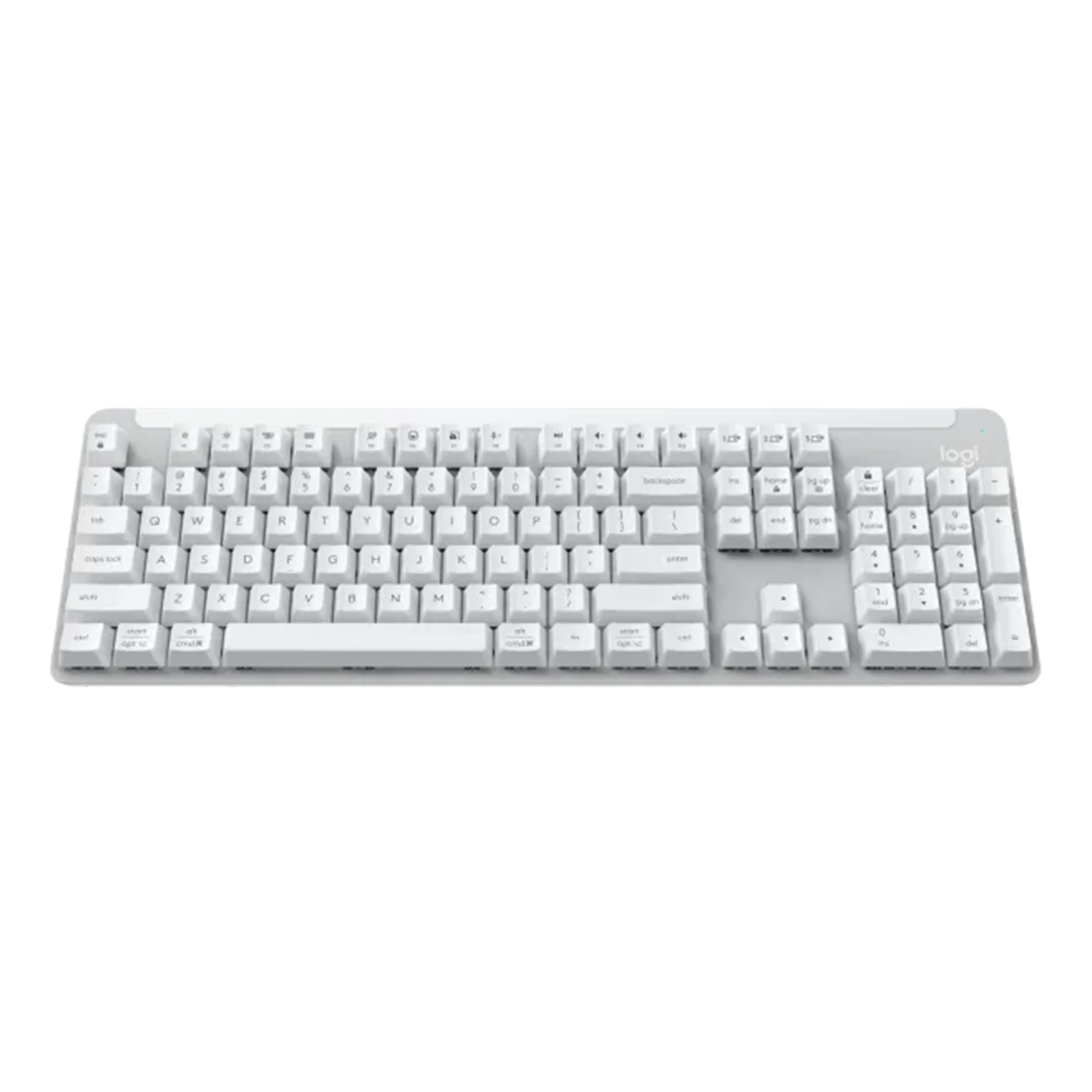 Logitech K865 Bluetooth Wireless Mechanical Keyboard, White - зураг 2