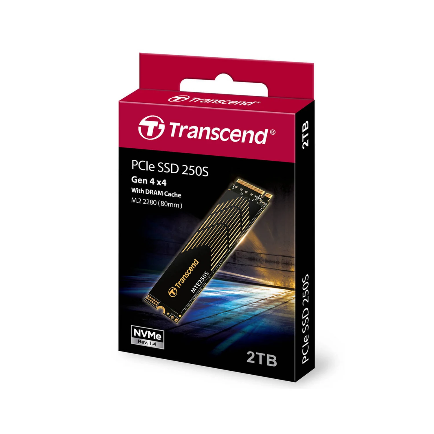 Transcend 2TB 250S NVMe PCIe Gen4x4 M.2 2280 Internal Gaming SSD /TS2TMTE250S/ - зураг 4