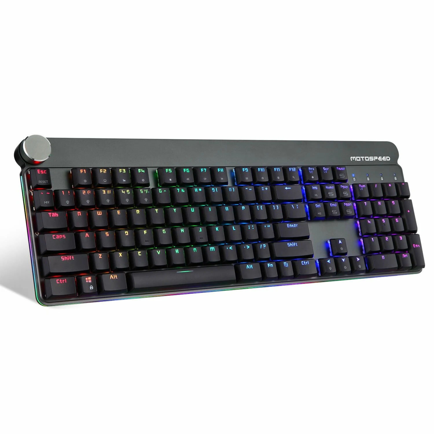 Motospeed GK81 Wireless and wired 2-in-1 Mechanical Keyboard, Black - зураг 2