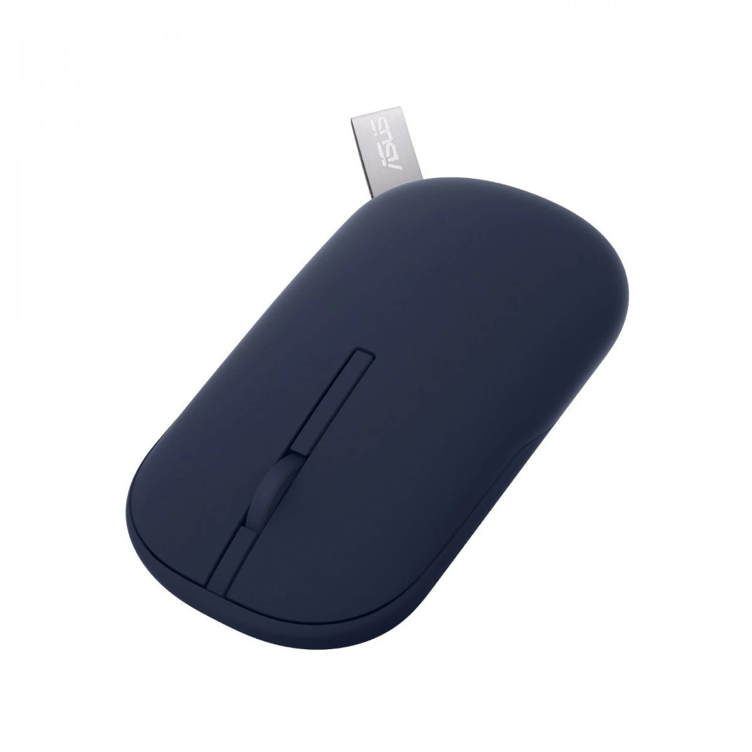ASUS Marshmallow MD100 Wireless, Bluetooth Silent Mouse, Quiet Blue with Solar Blue Cover - зураг 3