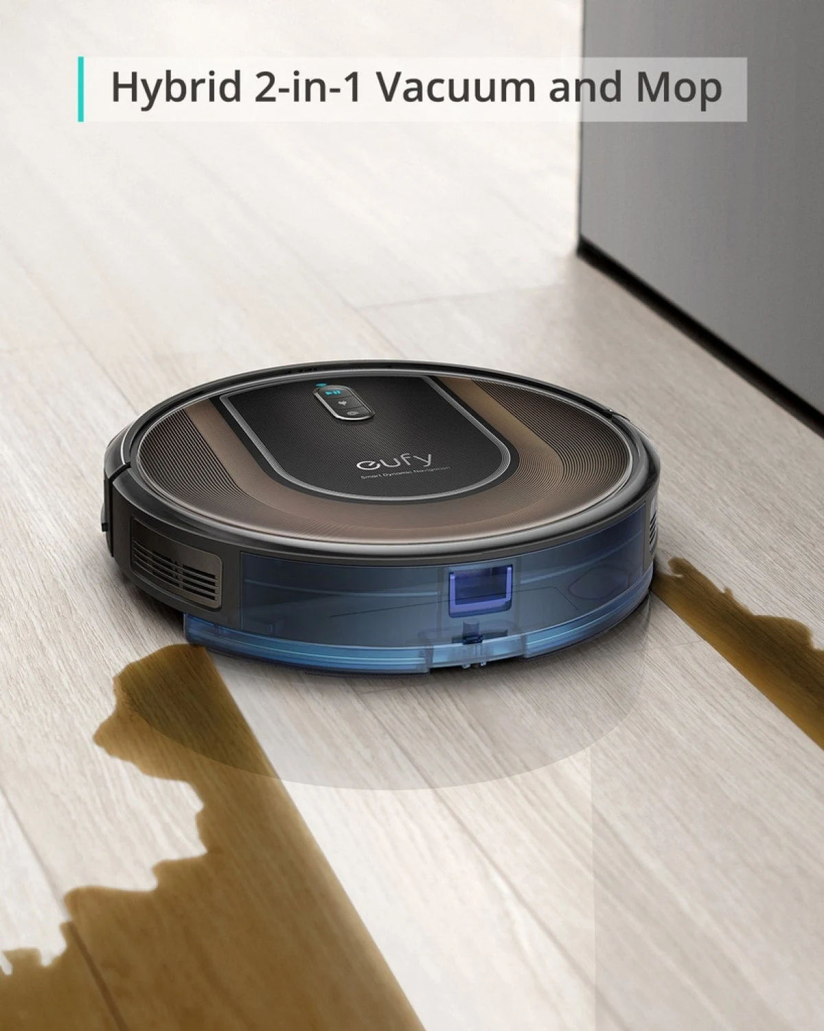 Eufy RoboVac G30 Robot Vacuum Hybrid Wi-Fi (T2253K11) - зураг 2