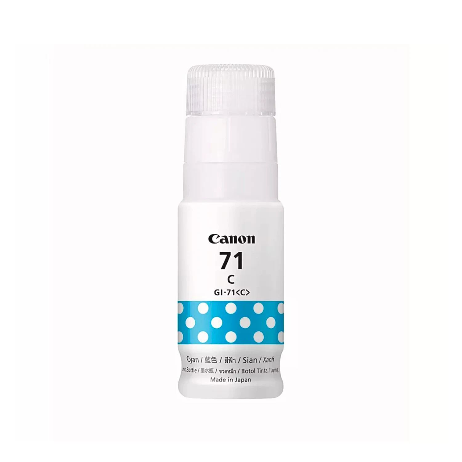 Canon GI-71 Cyan Ink for G1020, G2020, G3020, G2060, G3060, 4553C001AA - зураг 3