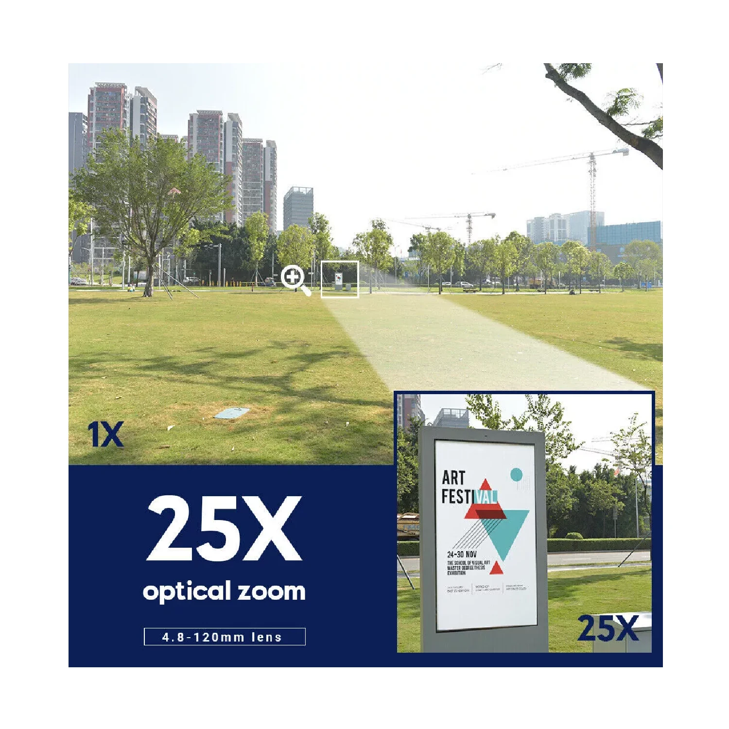 Hikvision 8MP 25X Powered by DarkFighter IR PTZ Network Speed Dome Camera DS-2DE7A825IW-AEB (T5) / Хөдөлгөөнт Хяналтын Камер / - зураг 4
