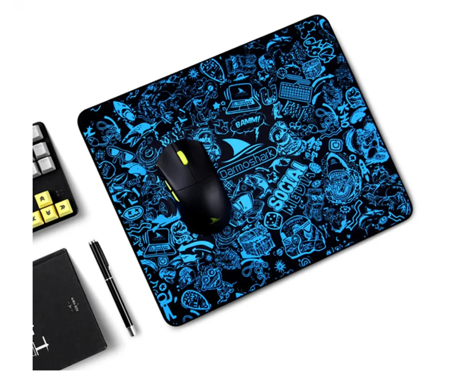 Motospeed PAD-3 Gaming Mouse Pad Blue /360x300x4mm/ - зураг 2