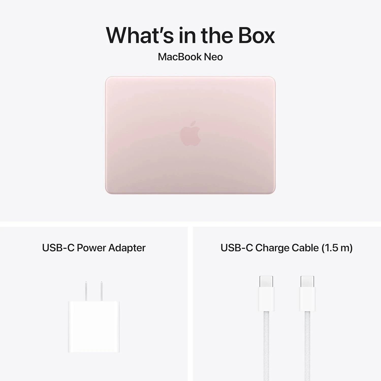 Apple MacBook Neo 13" A18 Pro chip, 6-core CPU, 5-core GPU, 8GB RAM, 256GB SSD, Blush /MHFH4/ - зураг 7