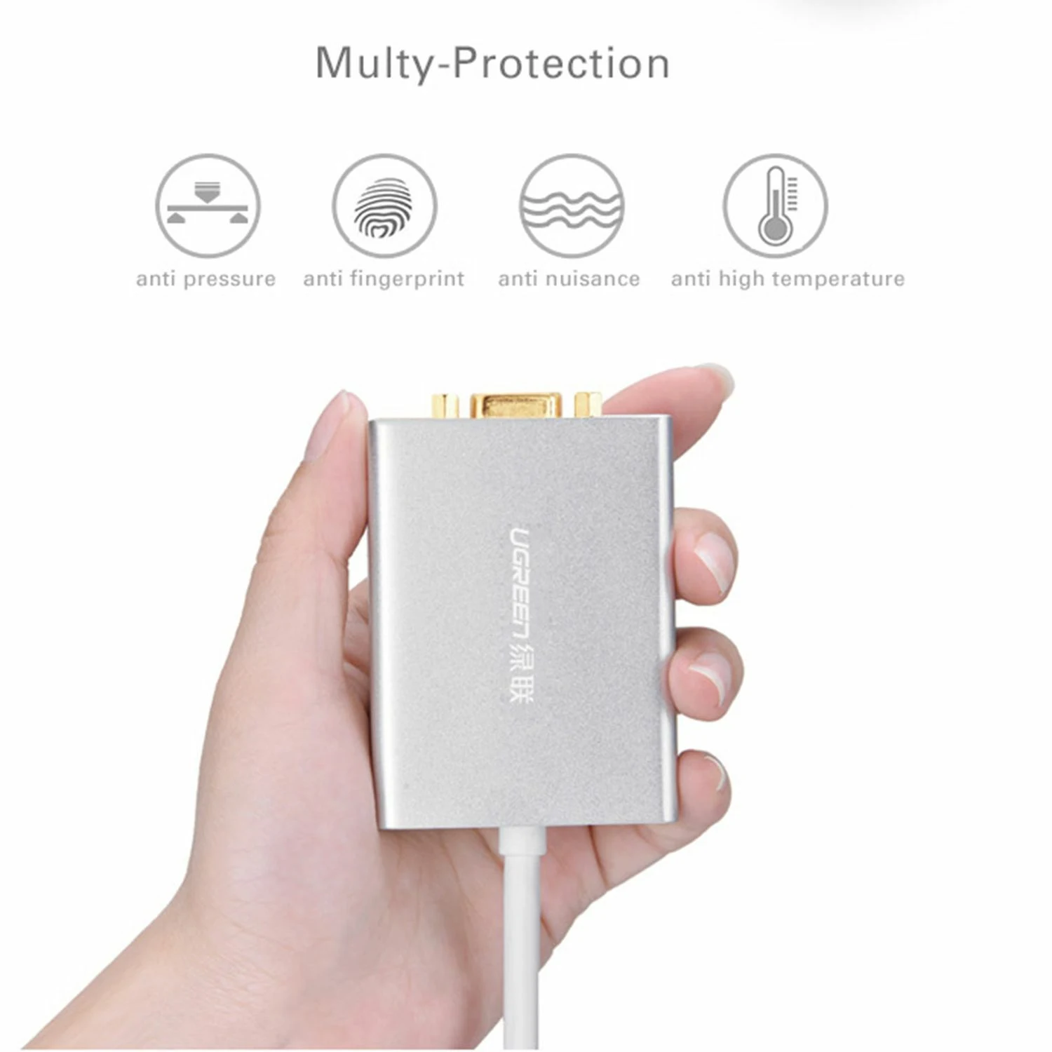 UGREEN USB-A 2.0 to VGA Converter (40244) - зураг 3