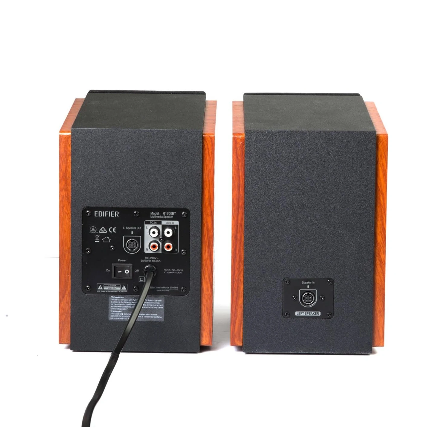 Edifier R1700BT 2.0 Bookshelf Bluetooth Speaker, Brown / Чанга яригч / - зураг 2