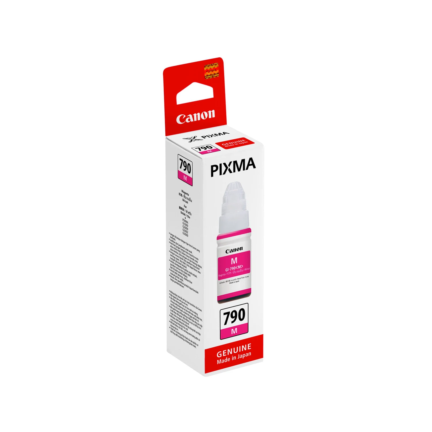 Canon GI-790 Magenta Ink for G1000, G1010, G2000, G2010, G3000, G3010, G4000, G4010, 0673C001AB - зураг 2