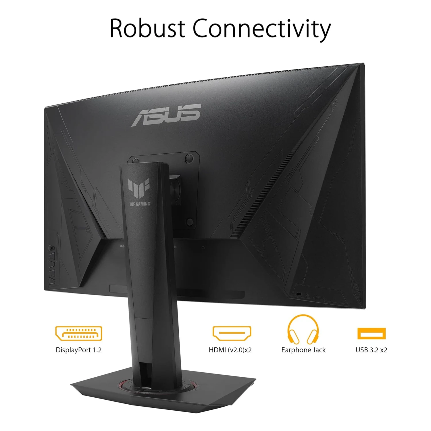 ASUS TUF Gaming VG27VQM 27-inch 240Hz Curved Monitor / Компьютерийн Дэлгэц / - зураг 5